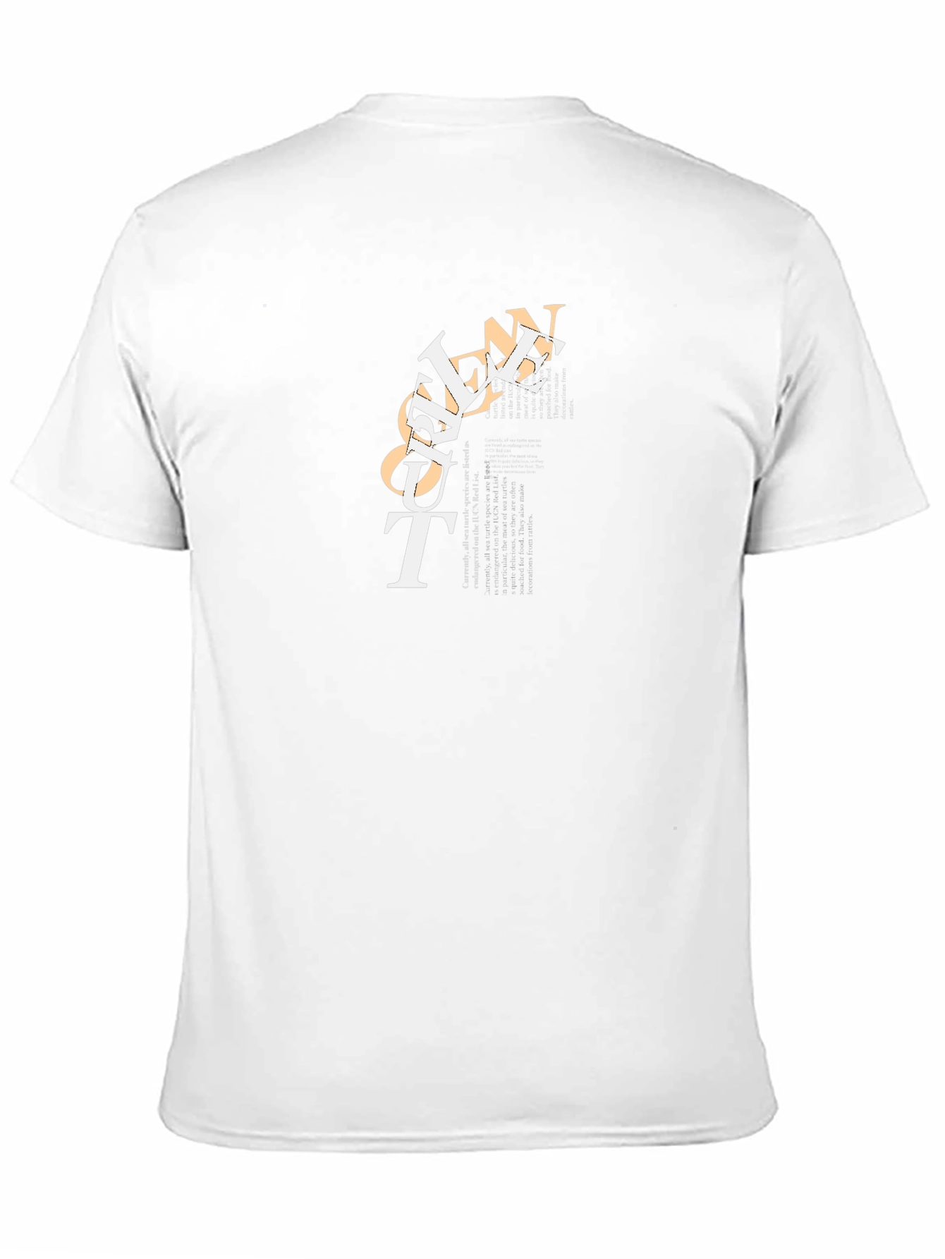 Modern Graphic Print Black T-Shirt