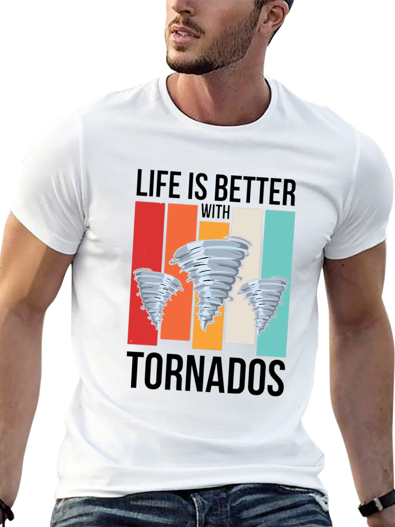 Life is Better With Tornadoes Graphic Tee