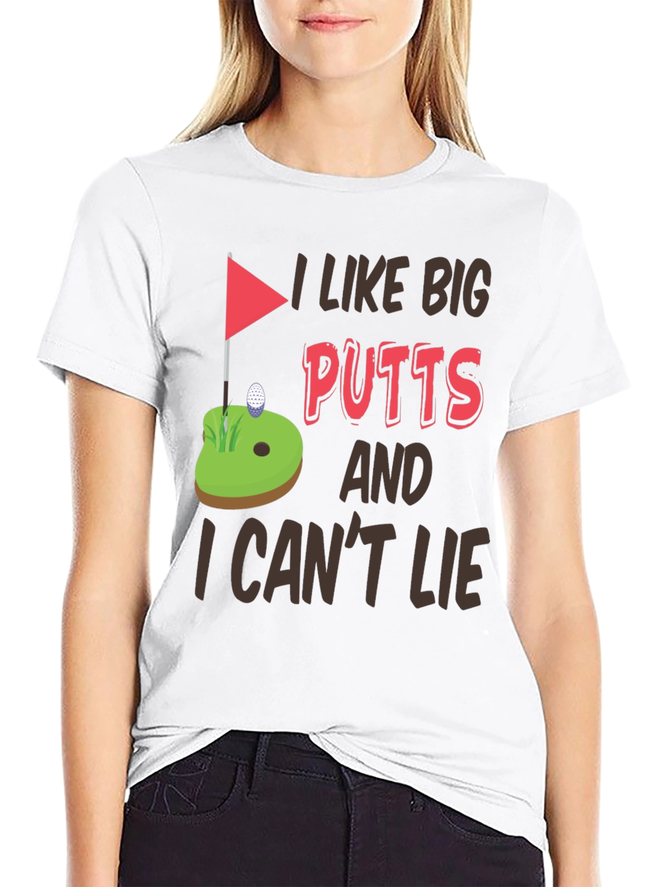 I Like Big Putts Funny Golf T-Shirt