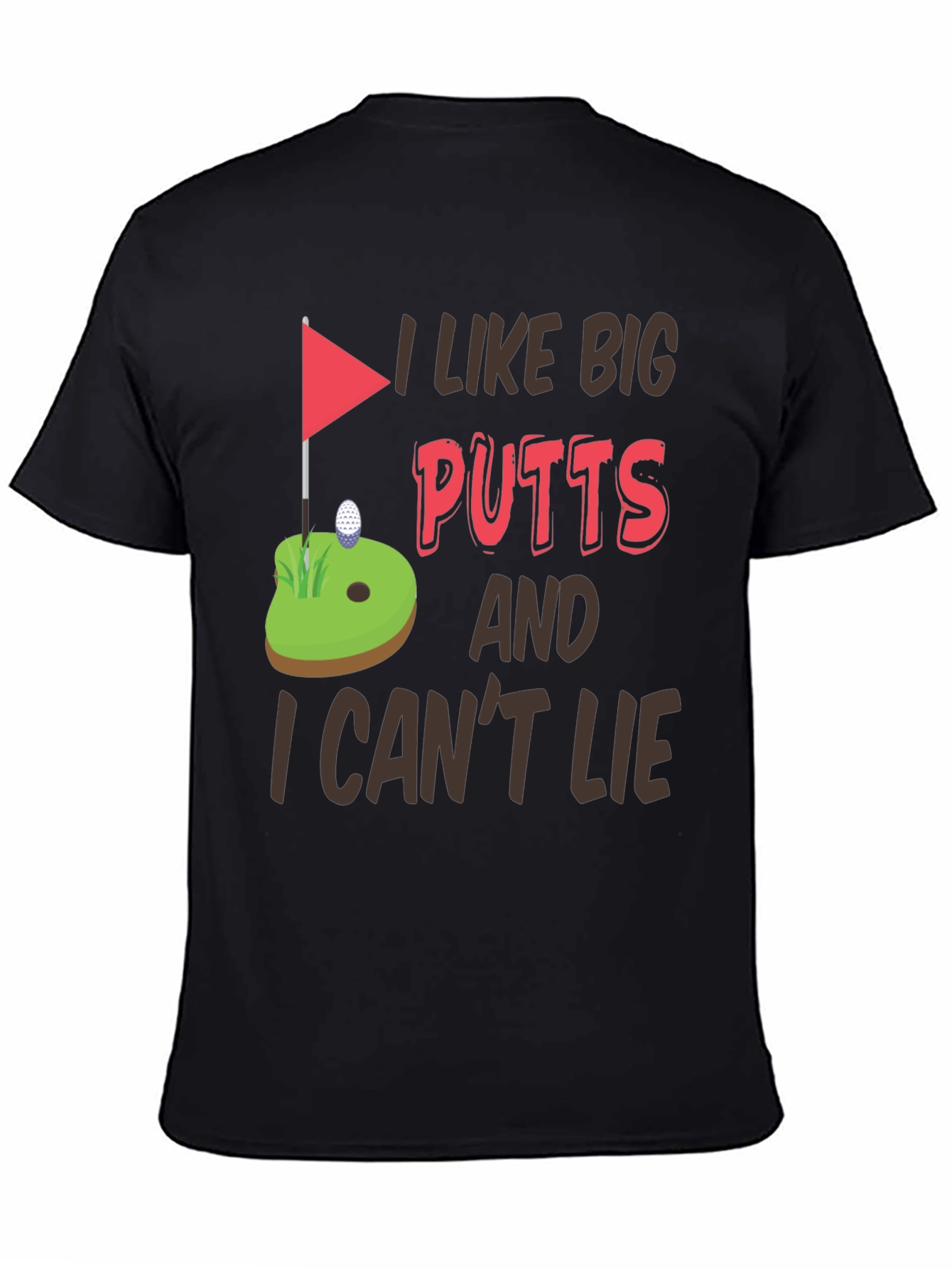 I Like Big Putts Funny Golf T-Shirt