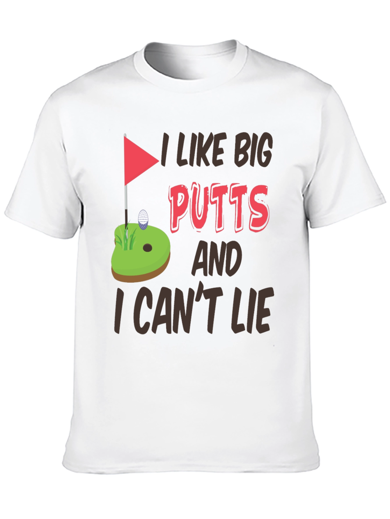 I Like Big Putts Funny Golf T-Shirt