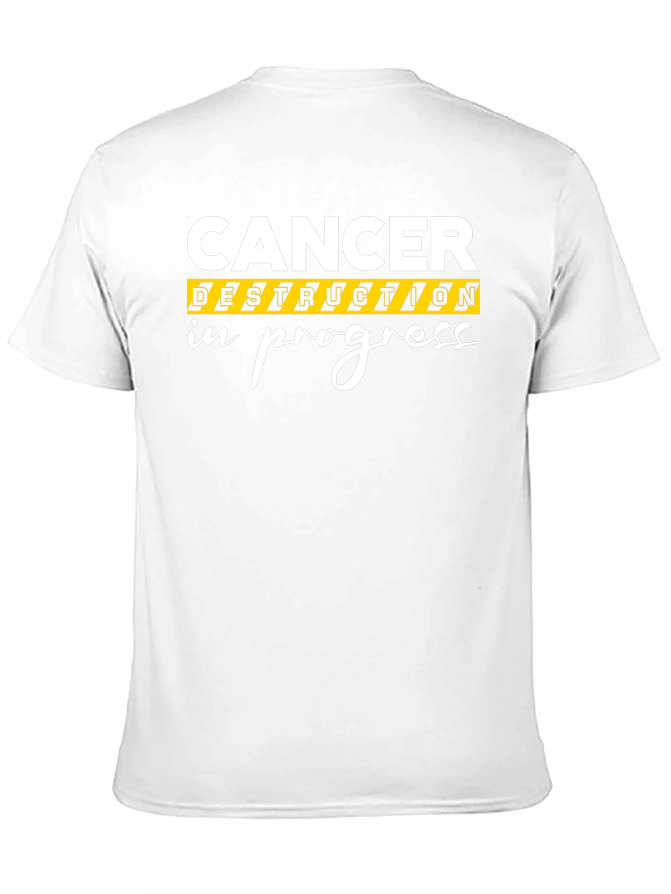 Cancer Destruction In Progress Graphic T-Shirt