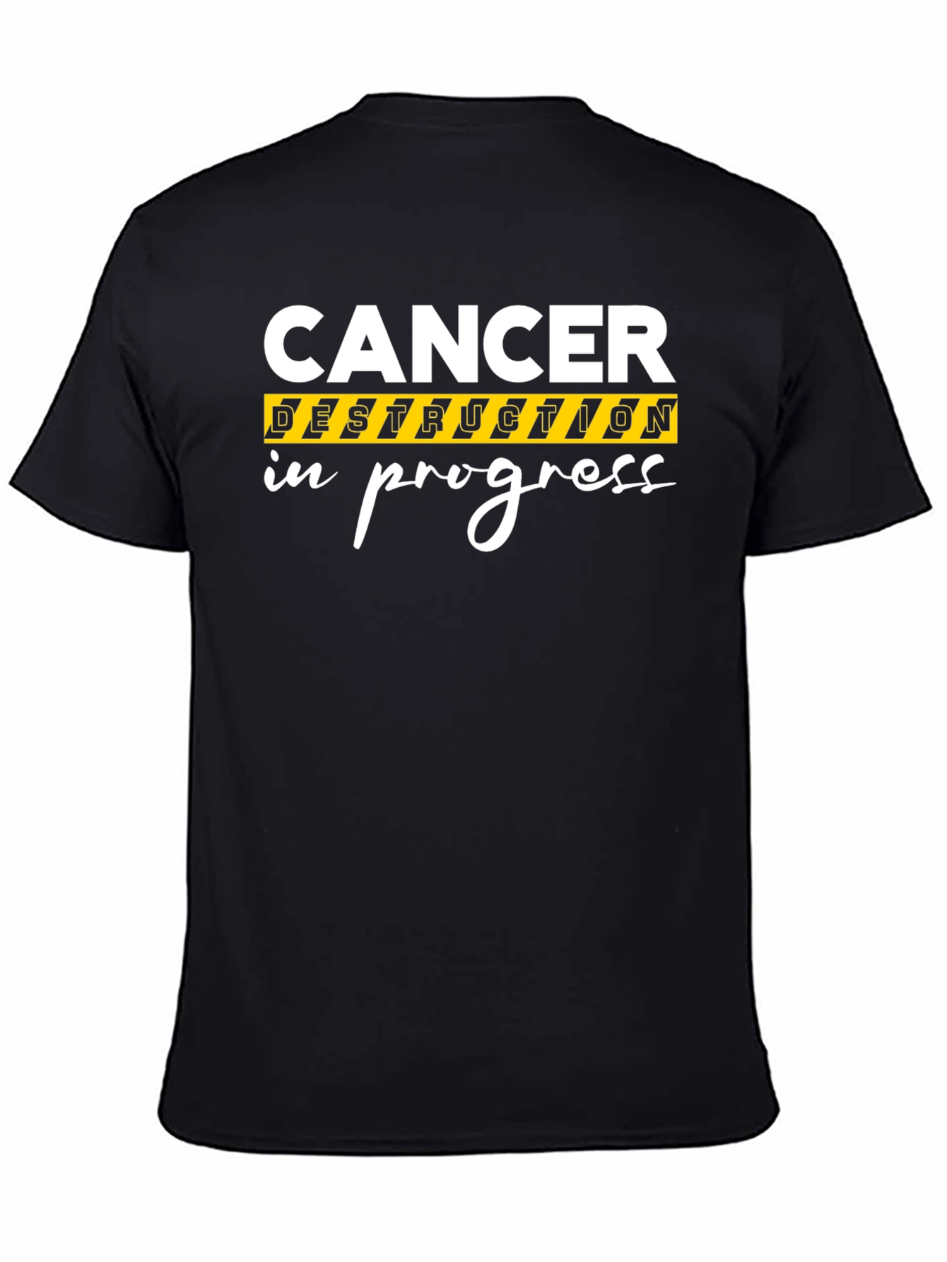 Cancer Destruction In Progress Graphic T-Shirt
