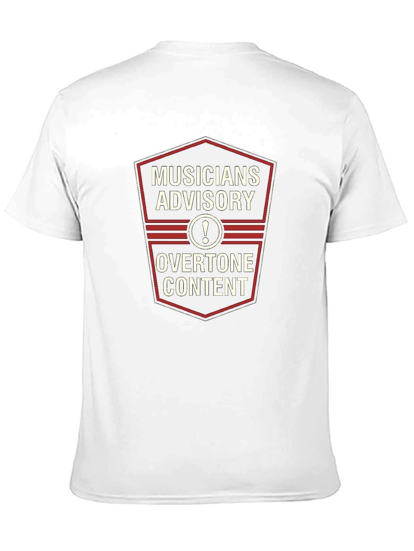 Musician Advisory Overtone Content Graphic Tee