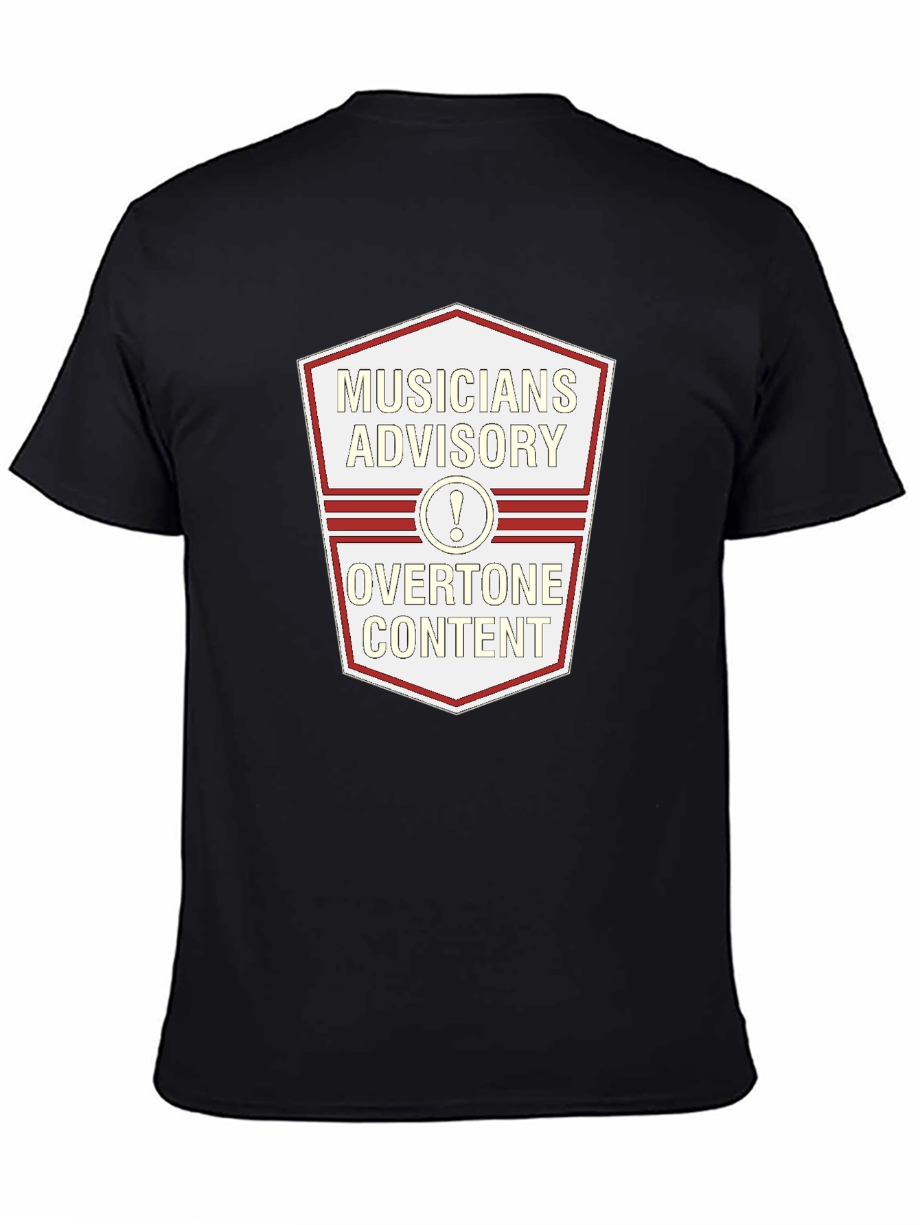 Musician Advisory Overtone Content Graphic Tee