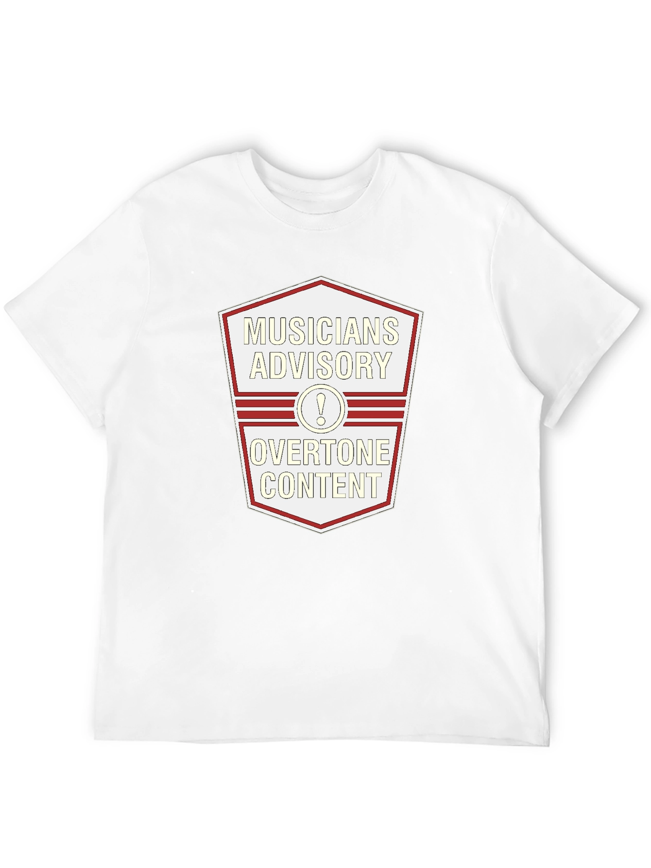 Musician Advisory Overtone Content Graphic Tee