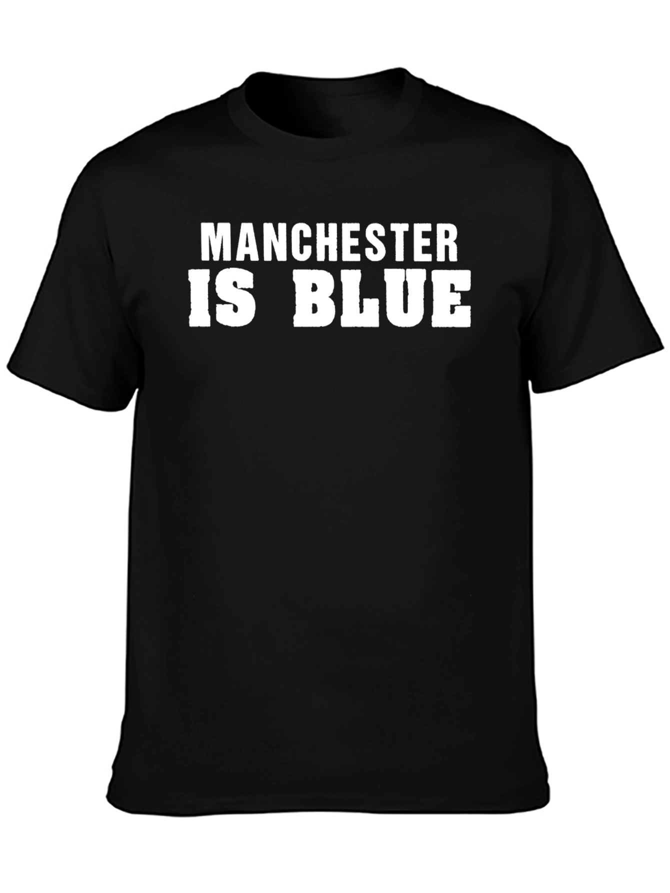 Manchester Is Blue Graphic T-Shirt