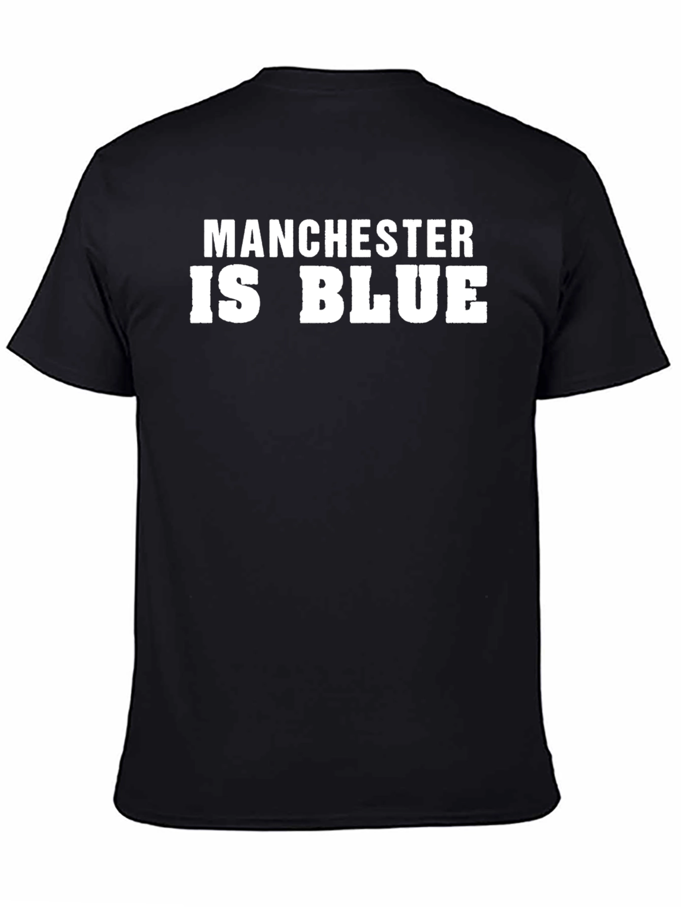 Manchester Is Blue Graphic T-Shirt