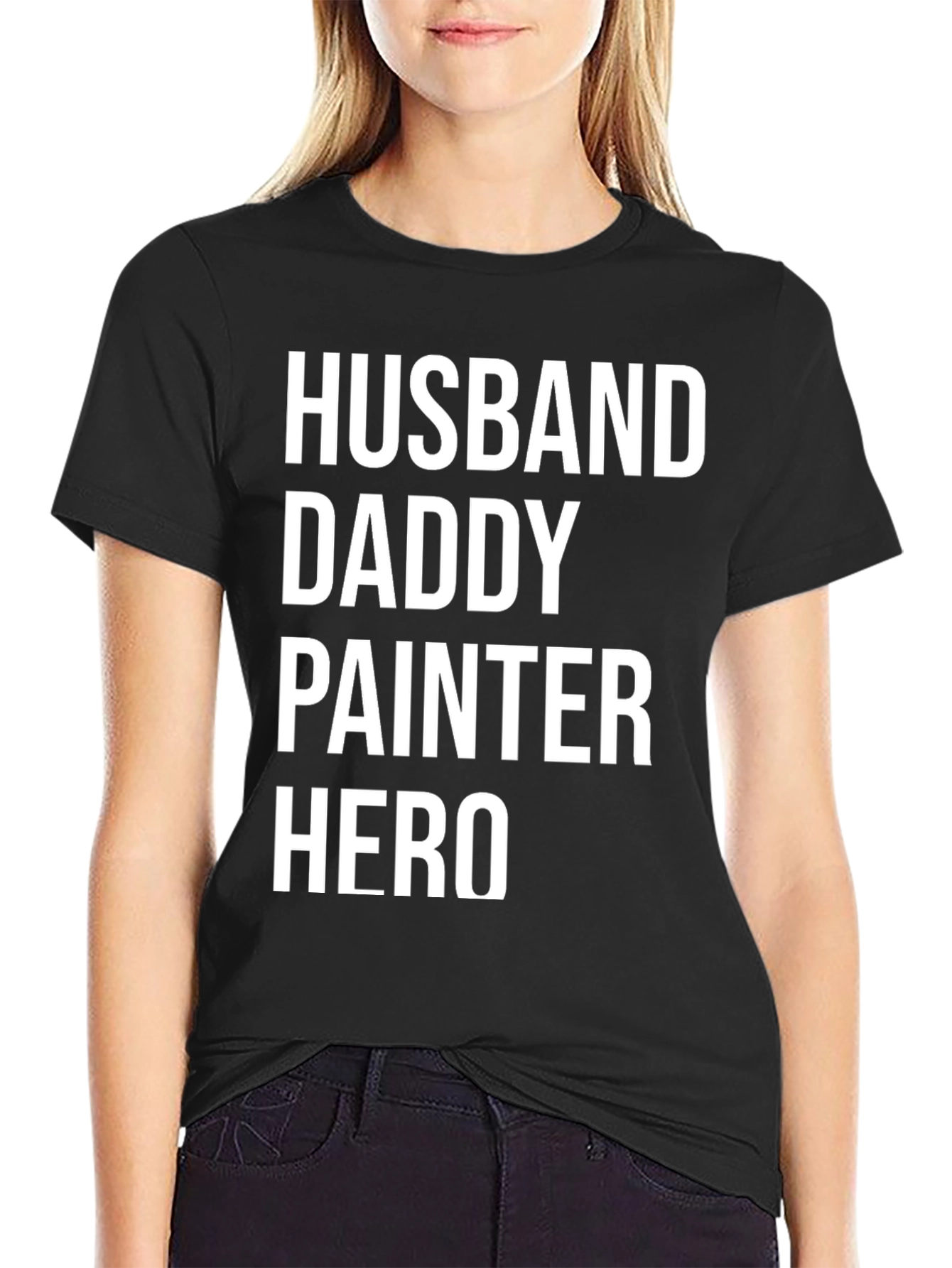 Husband Daddy Painter Hero T-Shirt