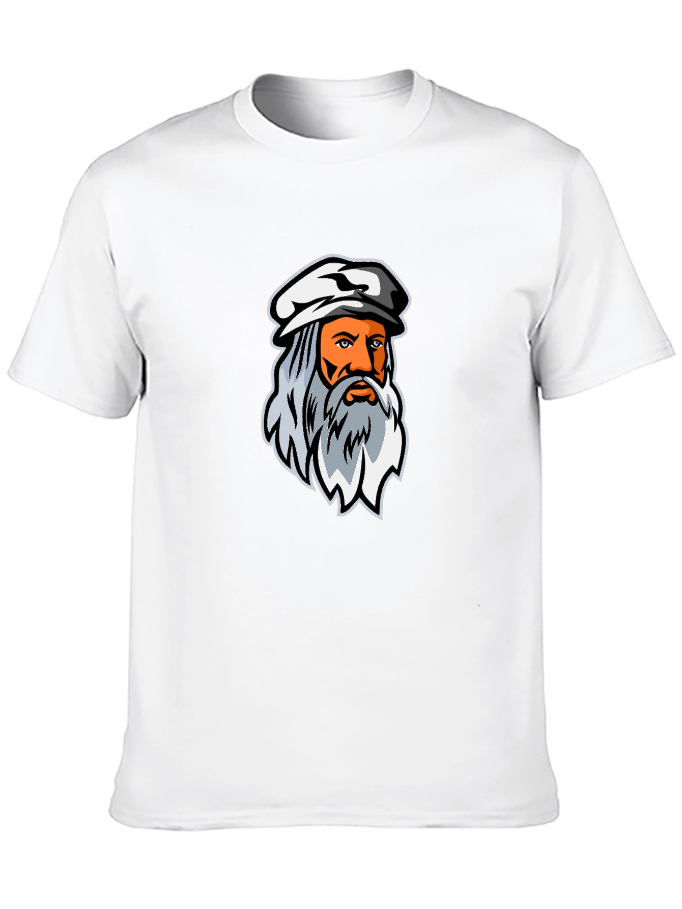 Da Vinci T-Shirt - Black Cotton Blend