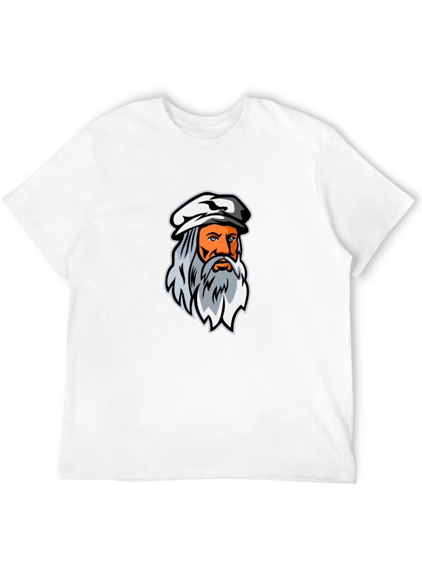 Da Vinci T-Shirt - Black Cotton Blend