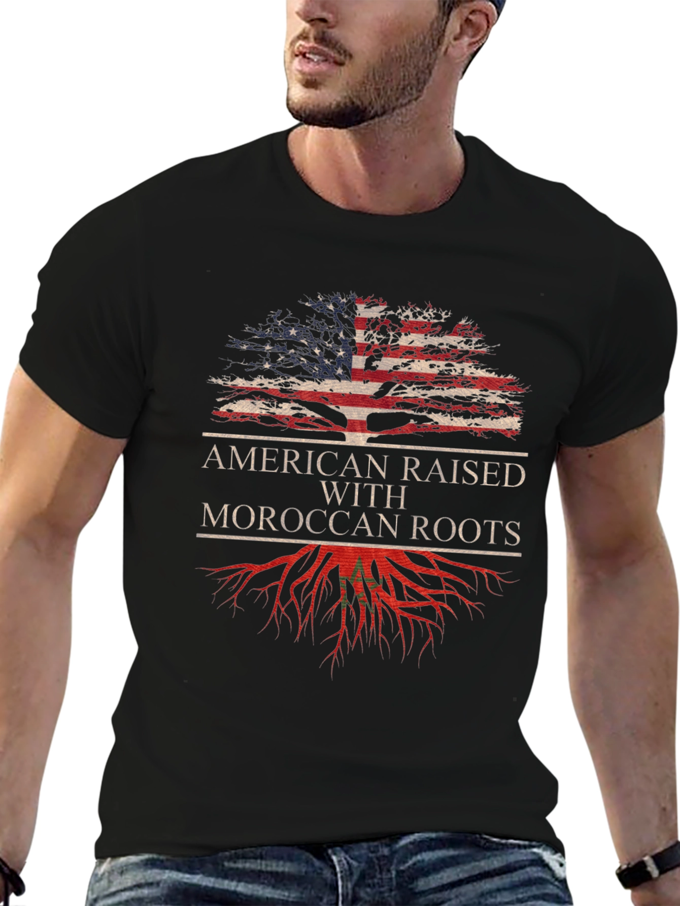 American Raised Moroccan Roots T-Shirt