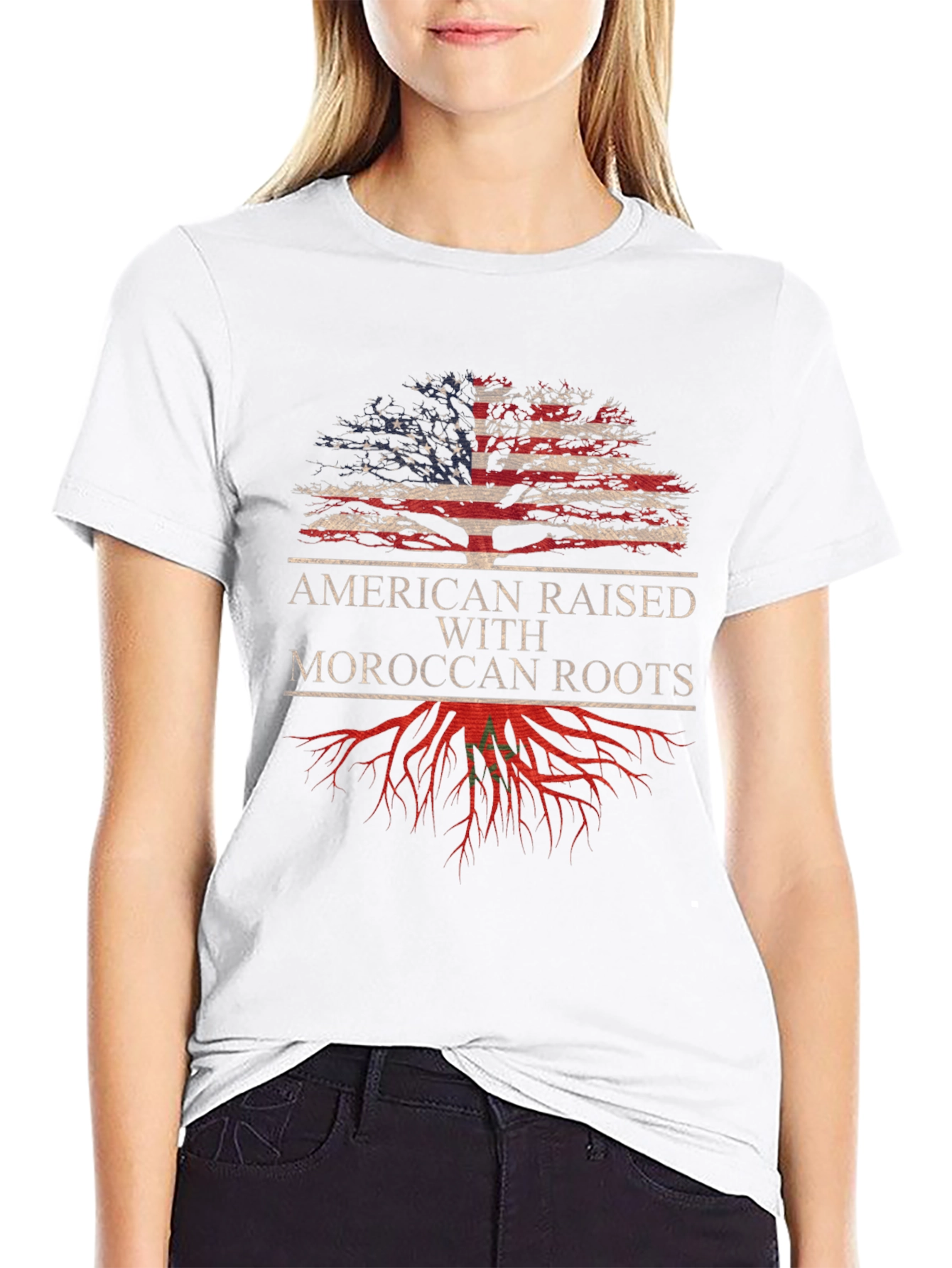 American Raised Moroccan Roots T-Shirt