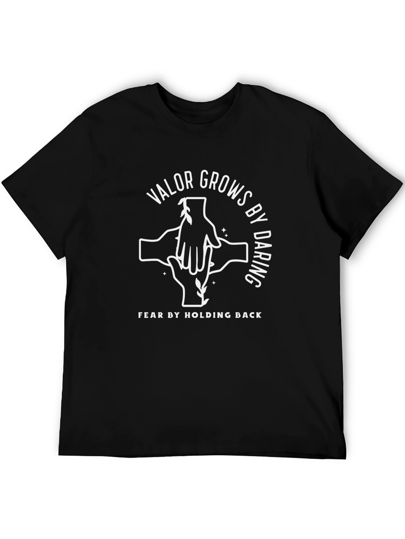 Valor Grows T-Shirt - Motivational Graphic Tee