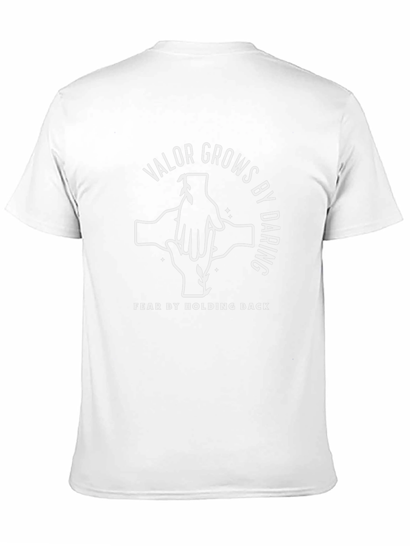 Valor Grows T-Shirt - Motivational Graphic Tee