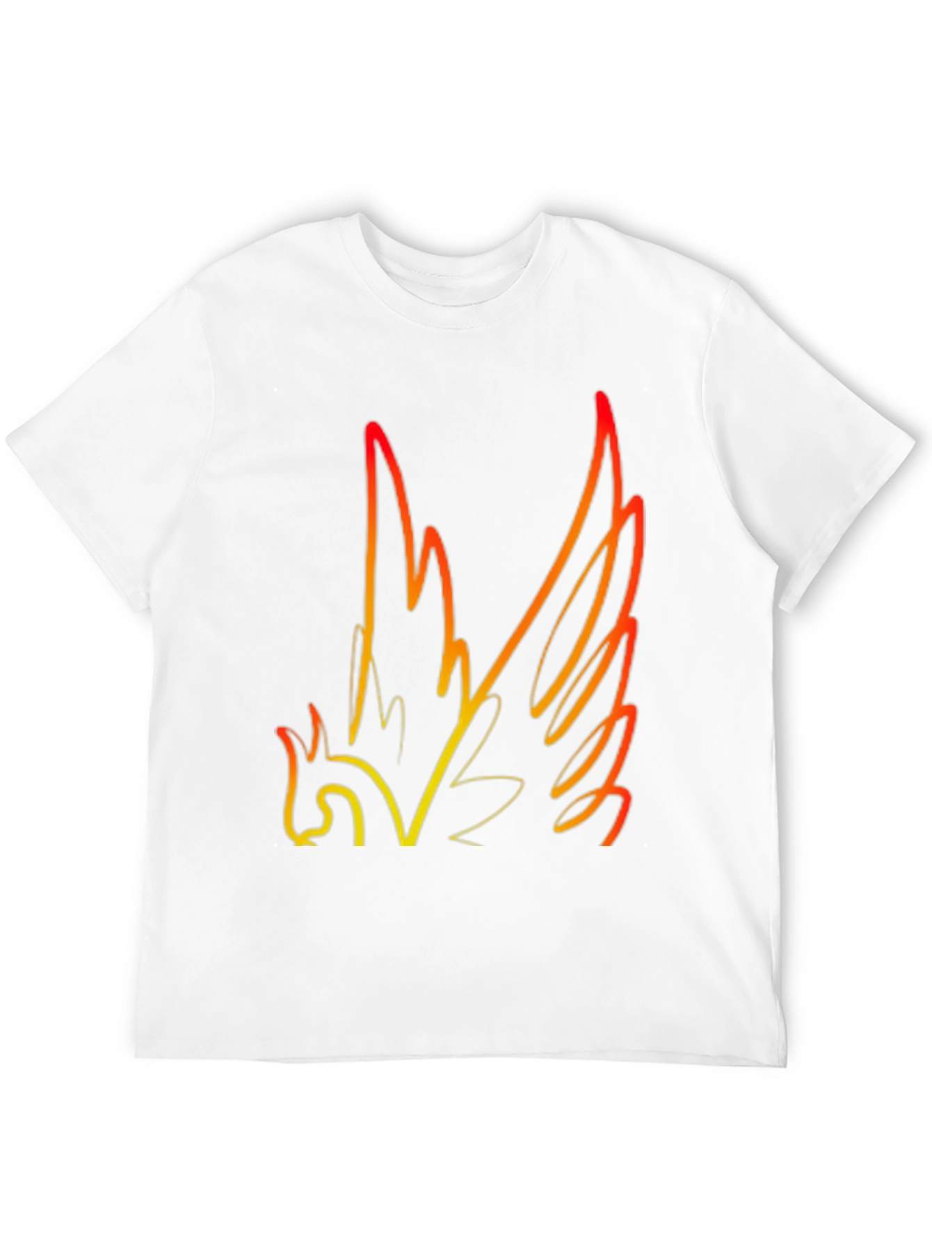 Phoenix Graphic Black T-Shirt - Unique Design
