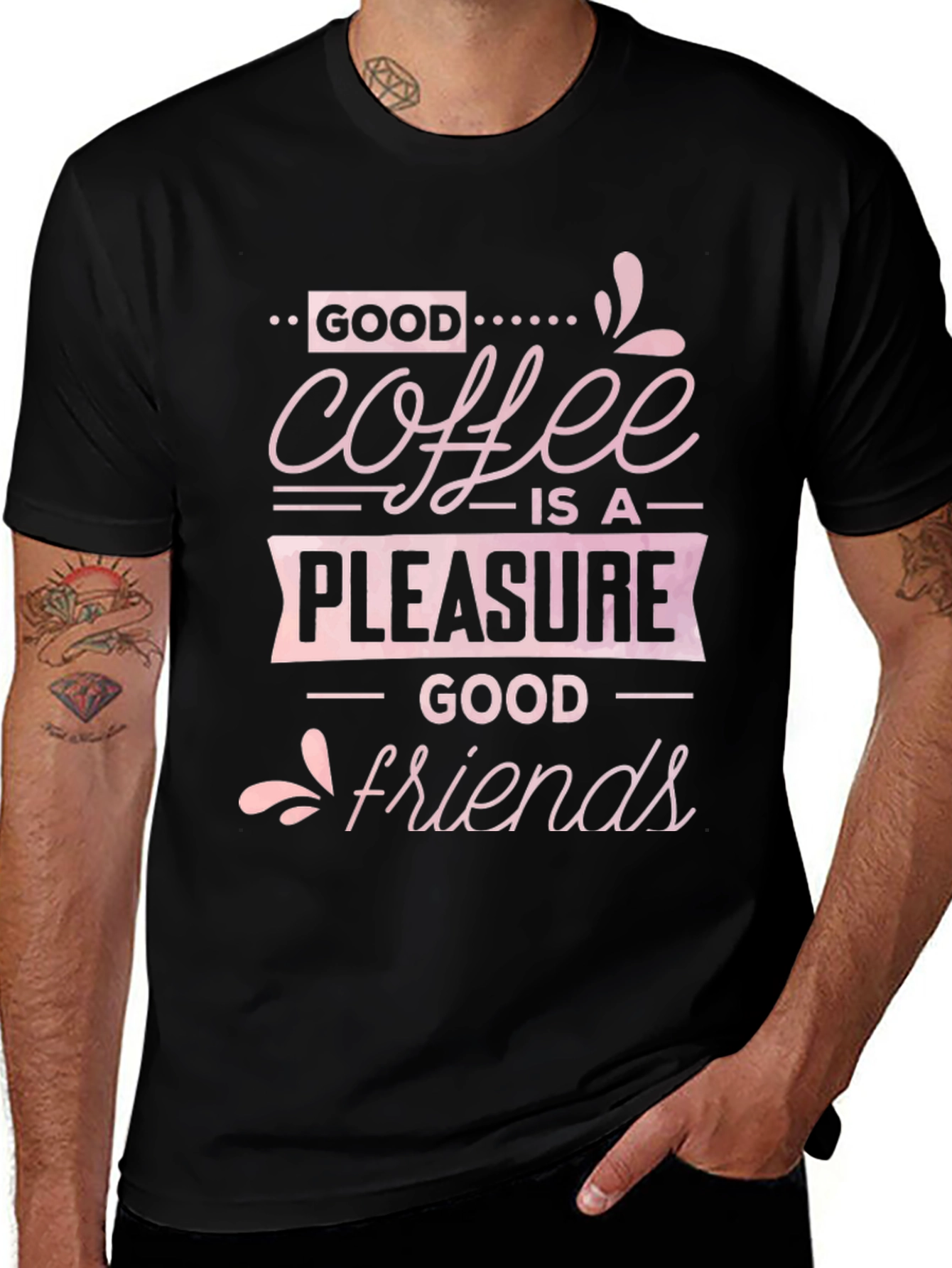 Coffee and Friends Graphic T-Shirt