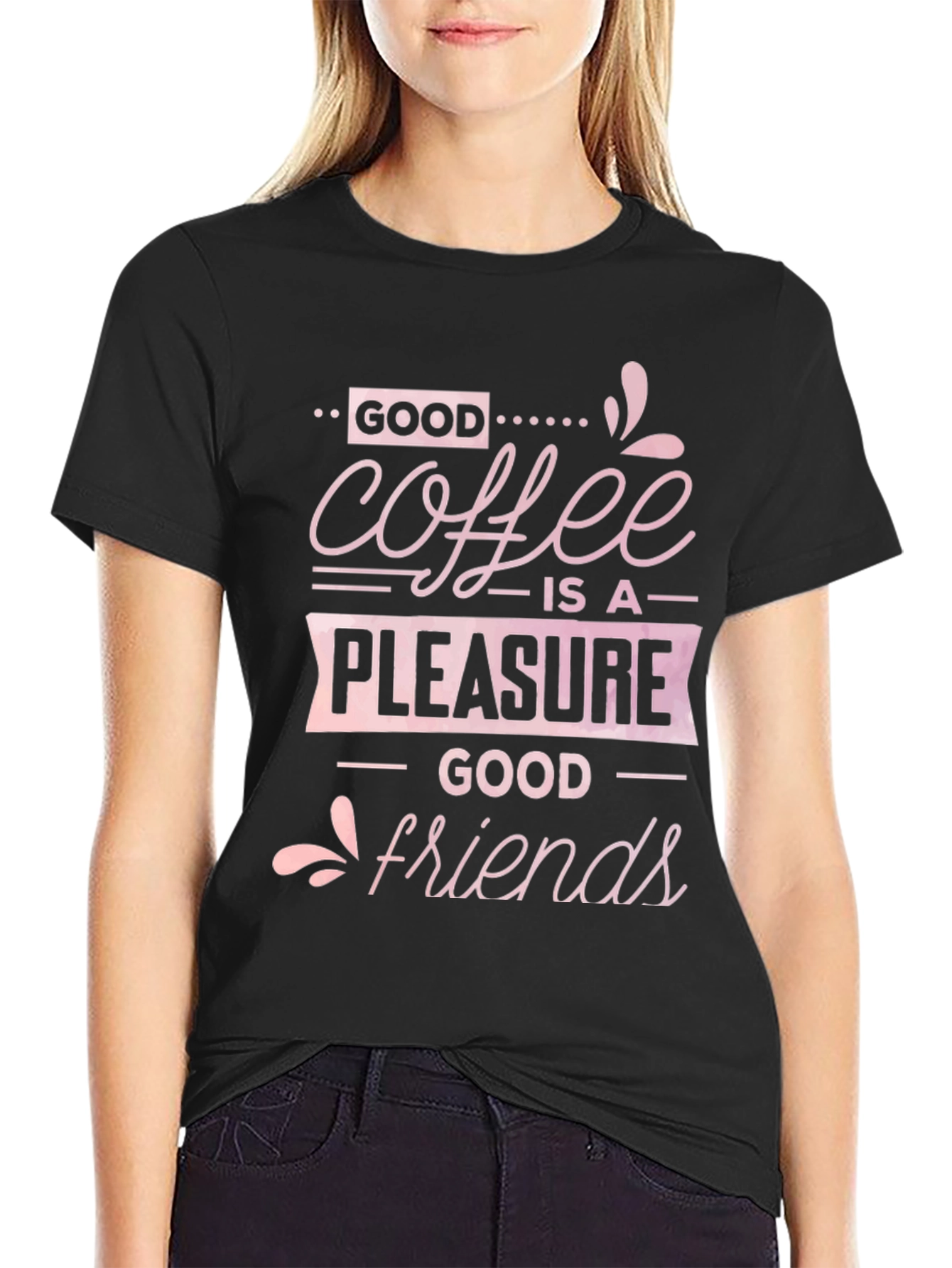 Coffee and Friends Graphic T-Shirt