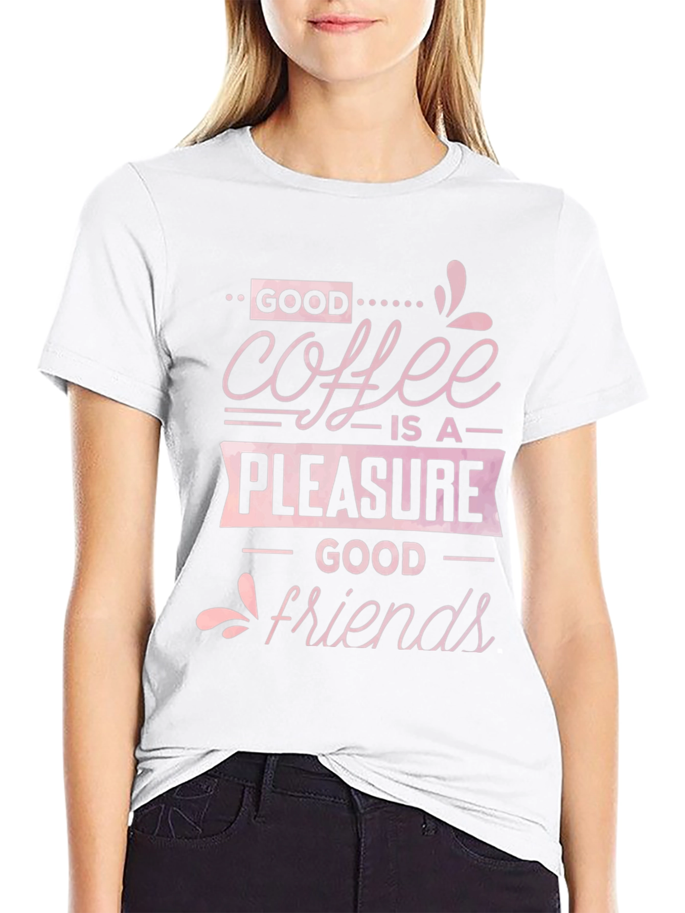 Coffee and Friends Graphic T-Shirt