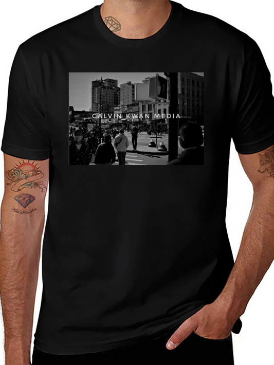 Calvin Kwan Media Black T-Shirt