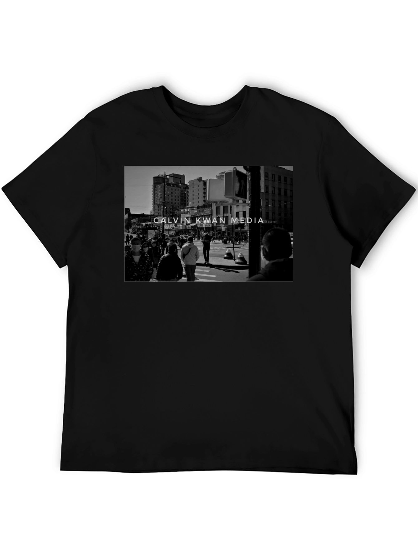 Calvin Kwan Media Black T-Shirt