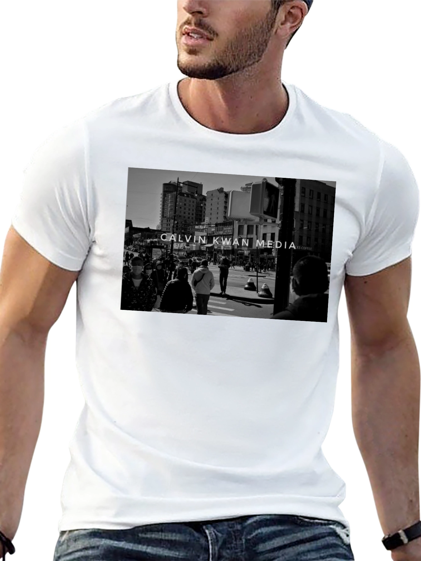 Calvin Kwan Media Black T-Shirt
