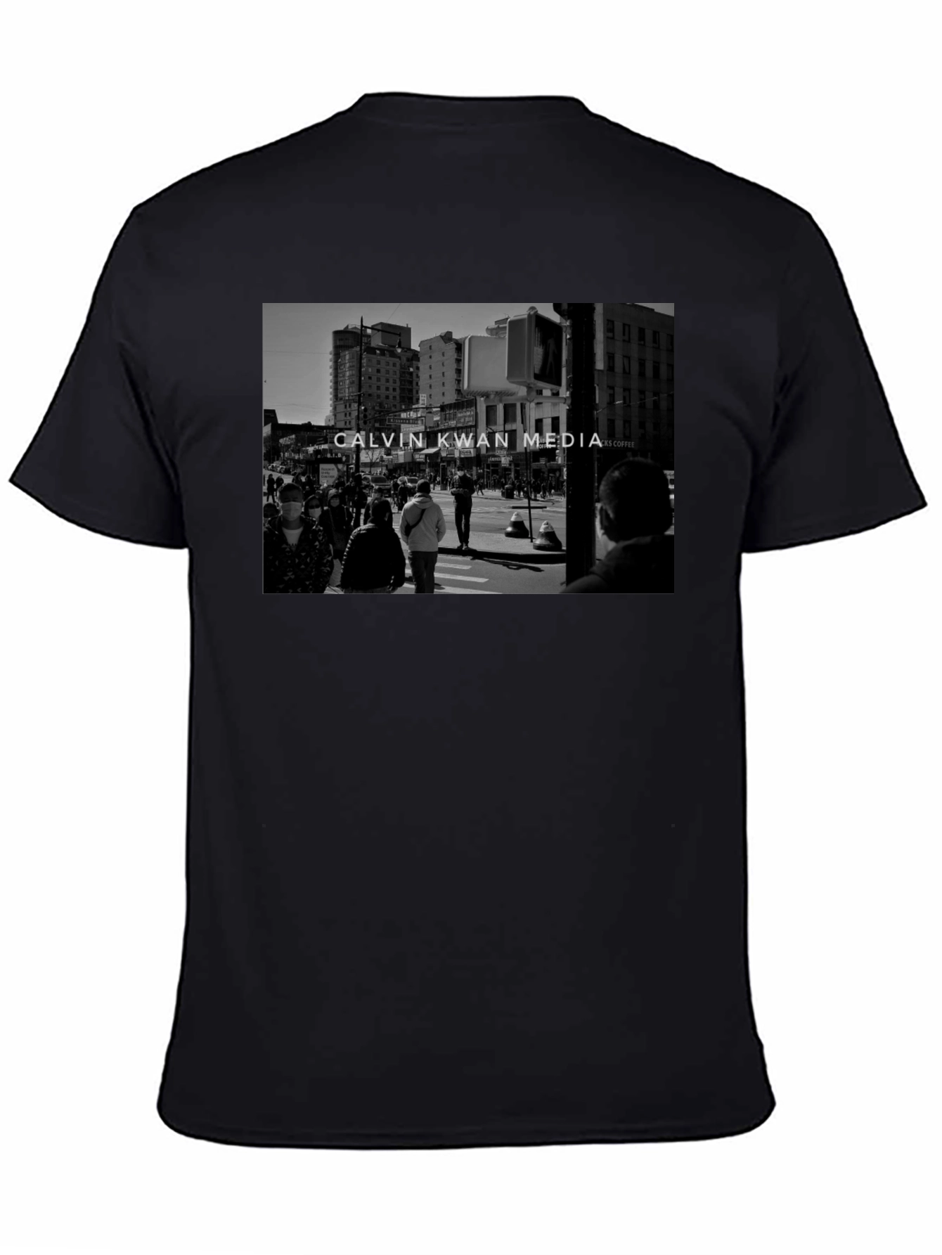 Calvin Kwan Media Black T-Shirt