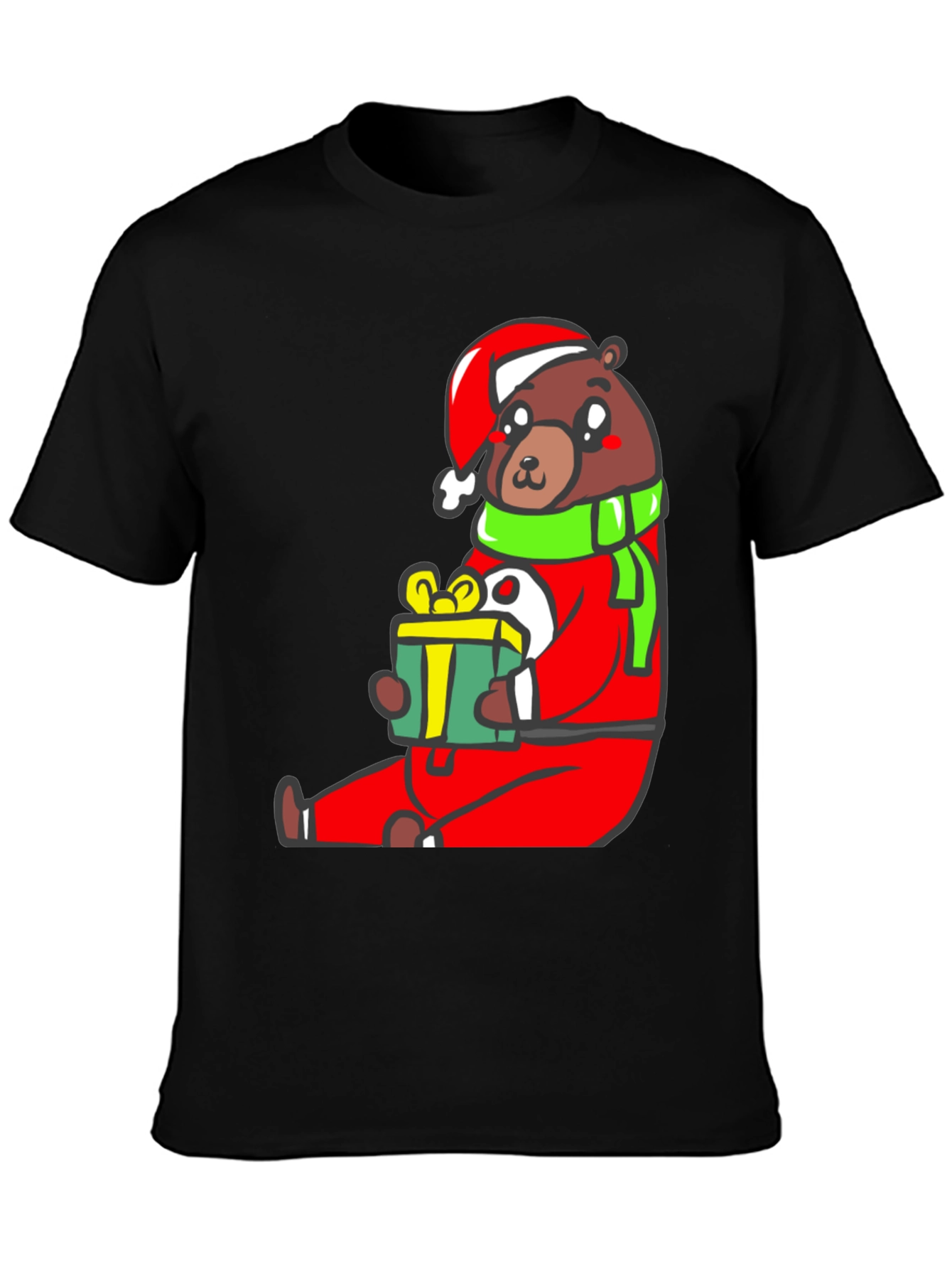 Christmas Bear T-Shirt - Holiday Gift