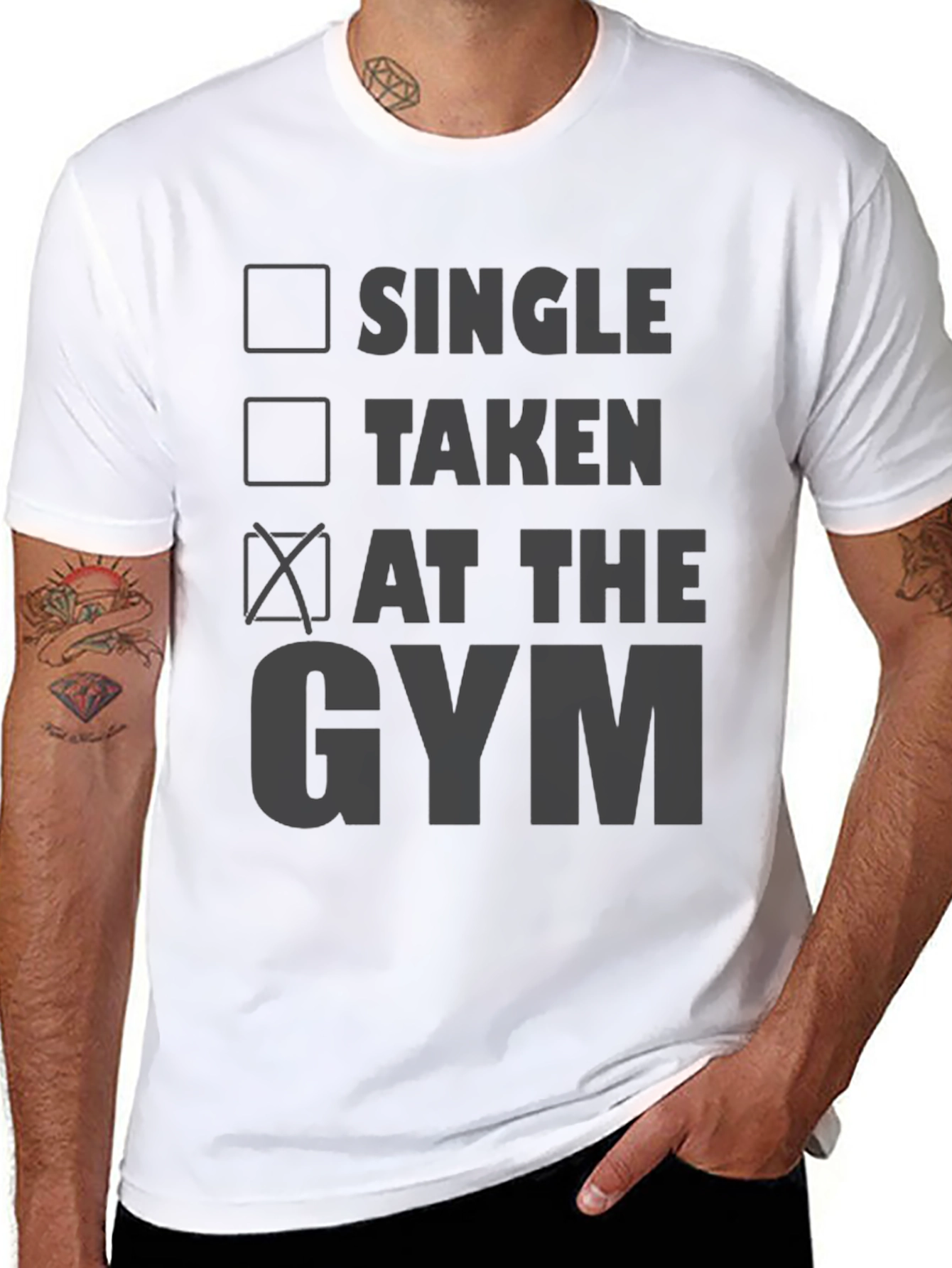 Gym Life T-Shirt - Single Taken at The Gym
