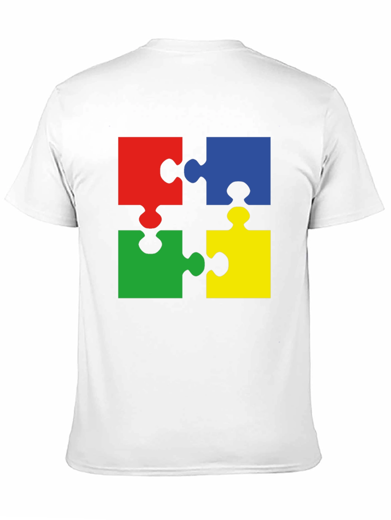Autism Awareness Puzzle Piece Graphic Tee