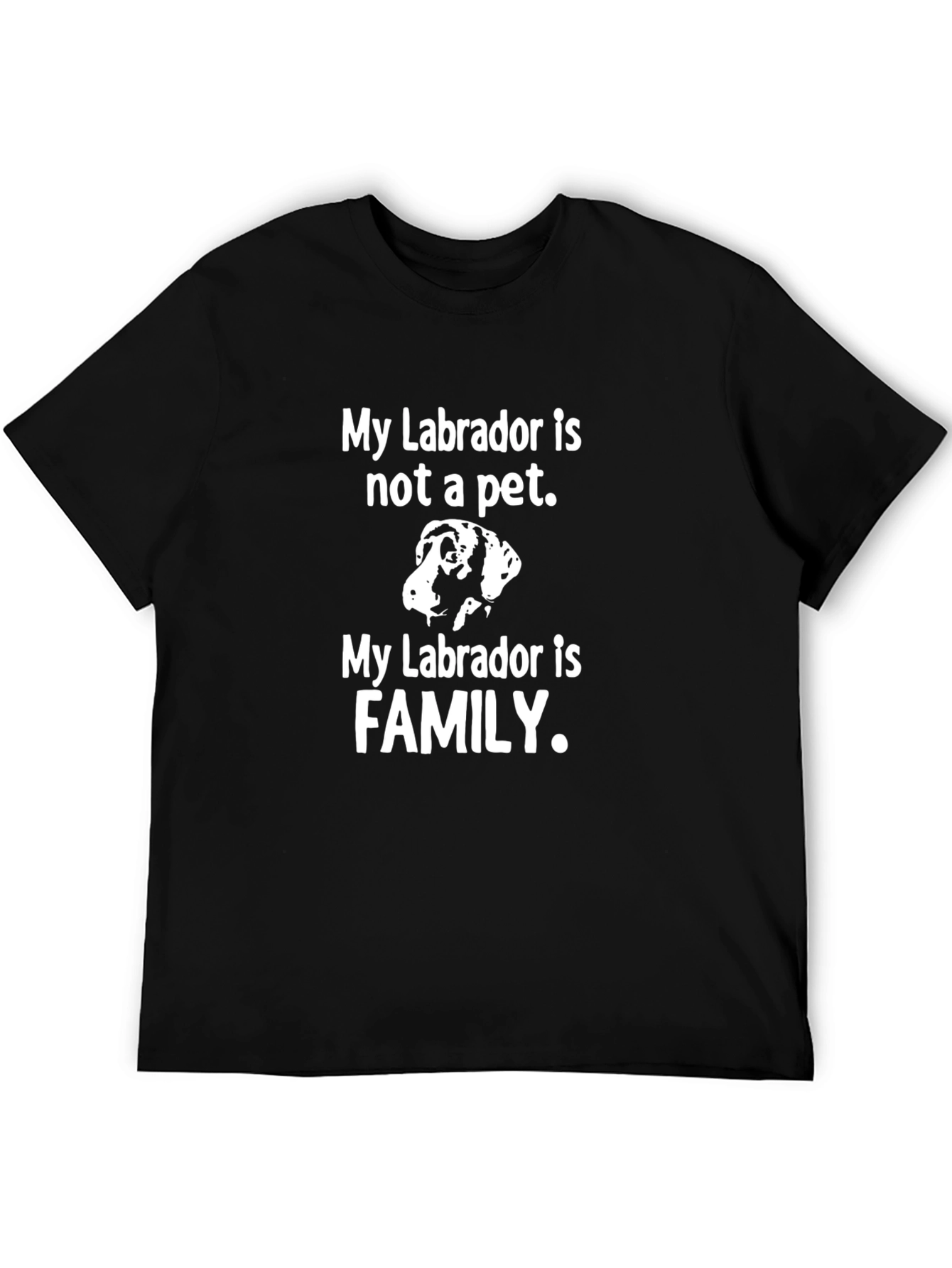 Labrador Family T-Shirt - Dog Lover Tee