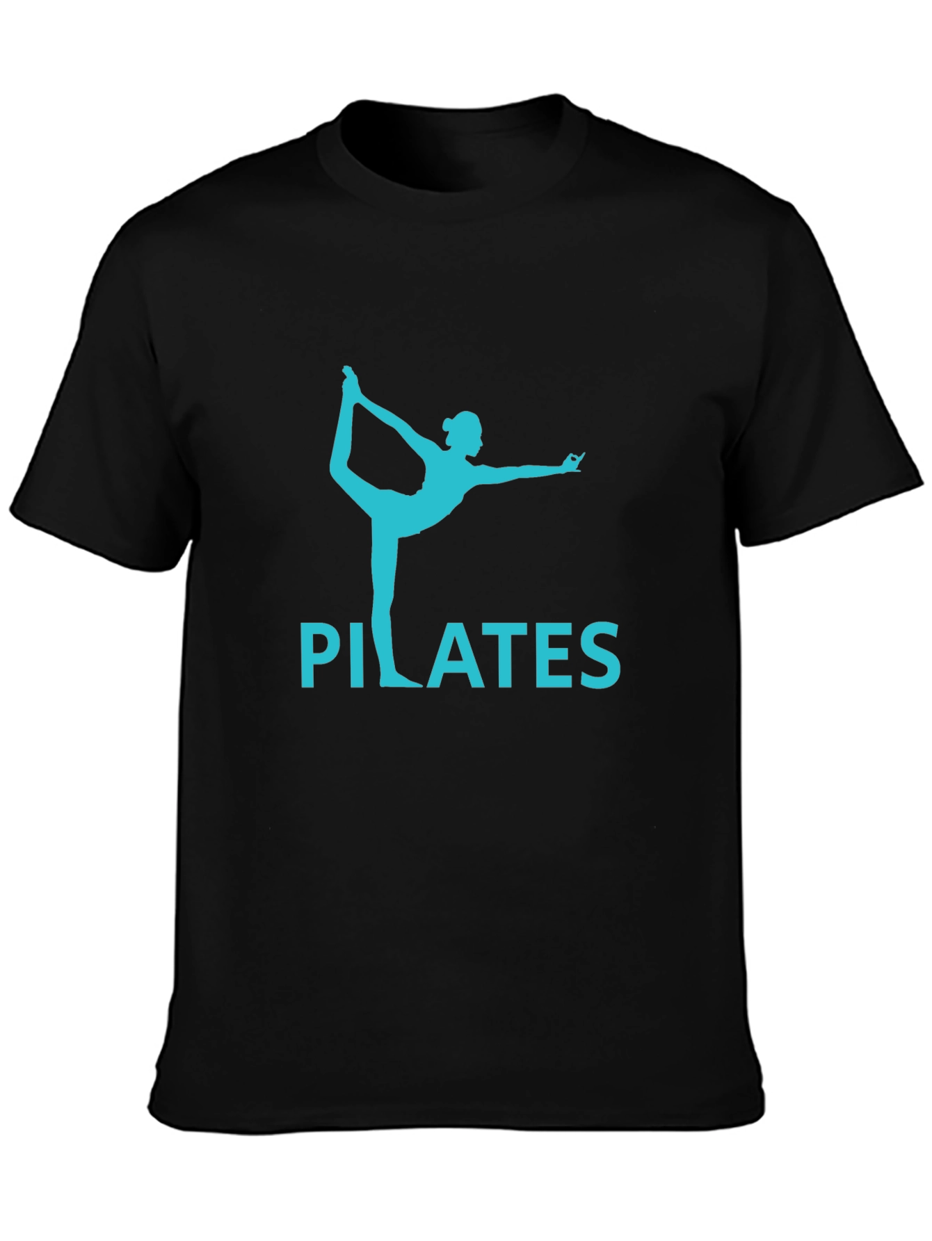 Pilates Pose Graphic Tee - Fitness Inspired Design