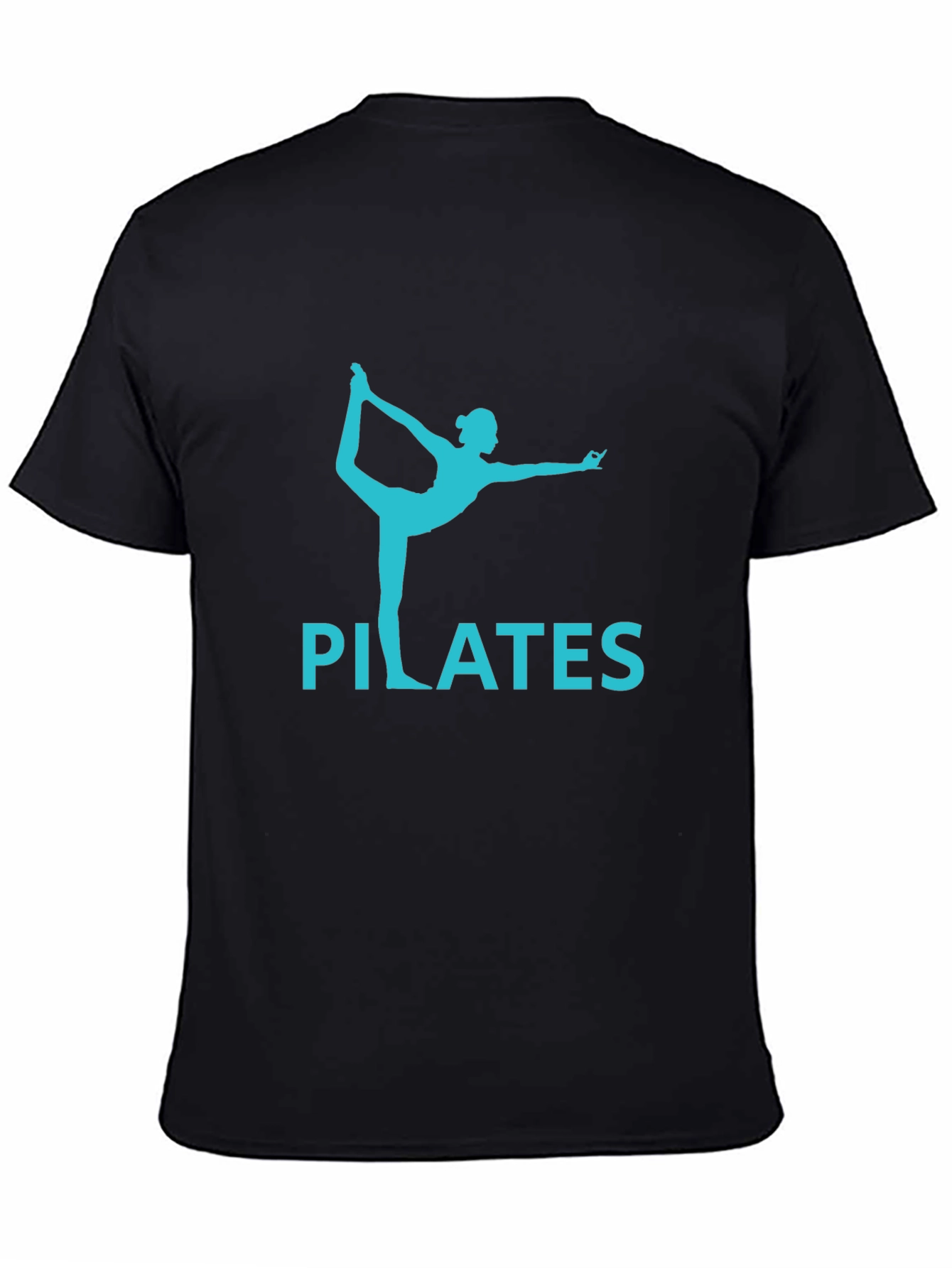 Pilates Pose Graphic Tee - Fitness Inspired Design