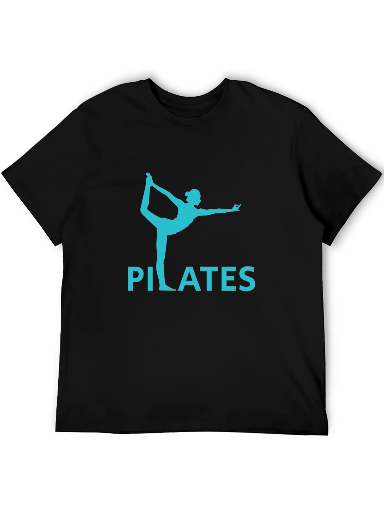 Pilates Pose Graphic Tee - Fitness Inspired Design