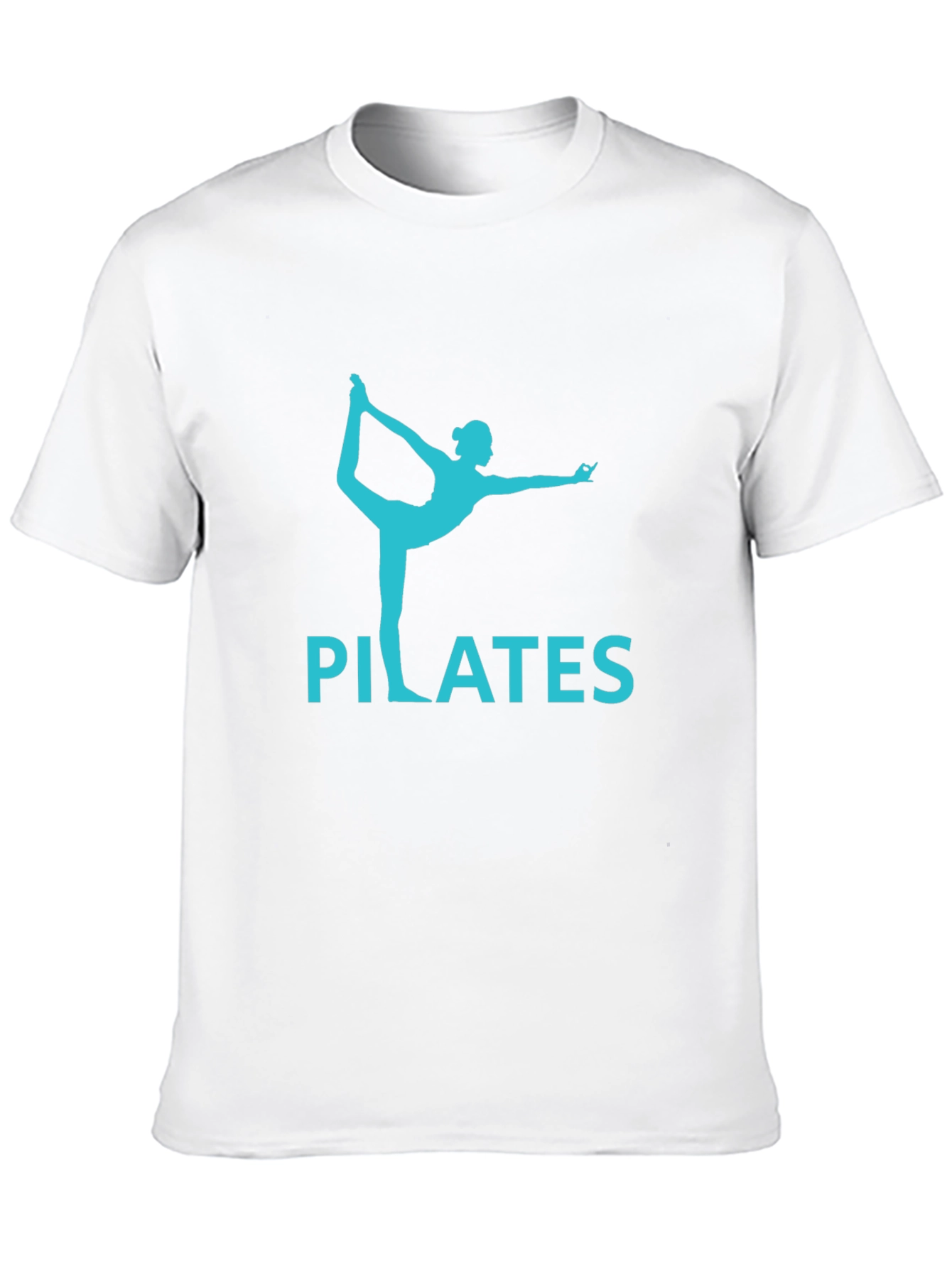 Pilates Pose Graphic Tee - Fitness Inspired Design