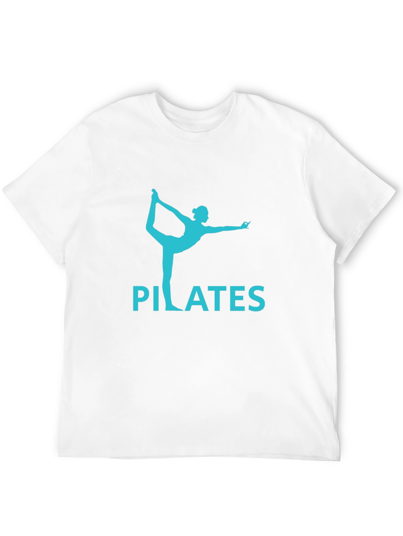 Pilates Pose Graphic Tee - Fitness Inspired Design