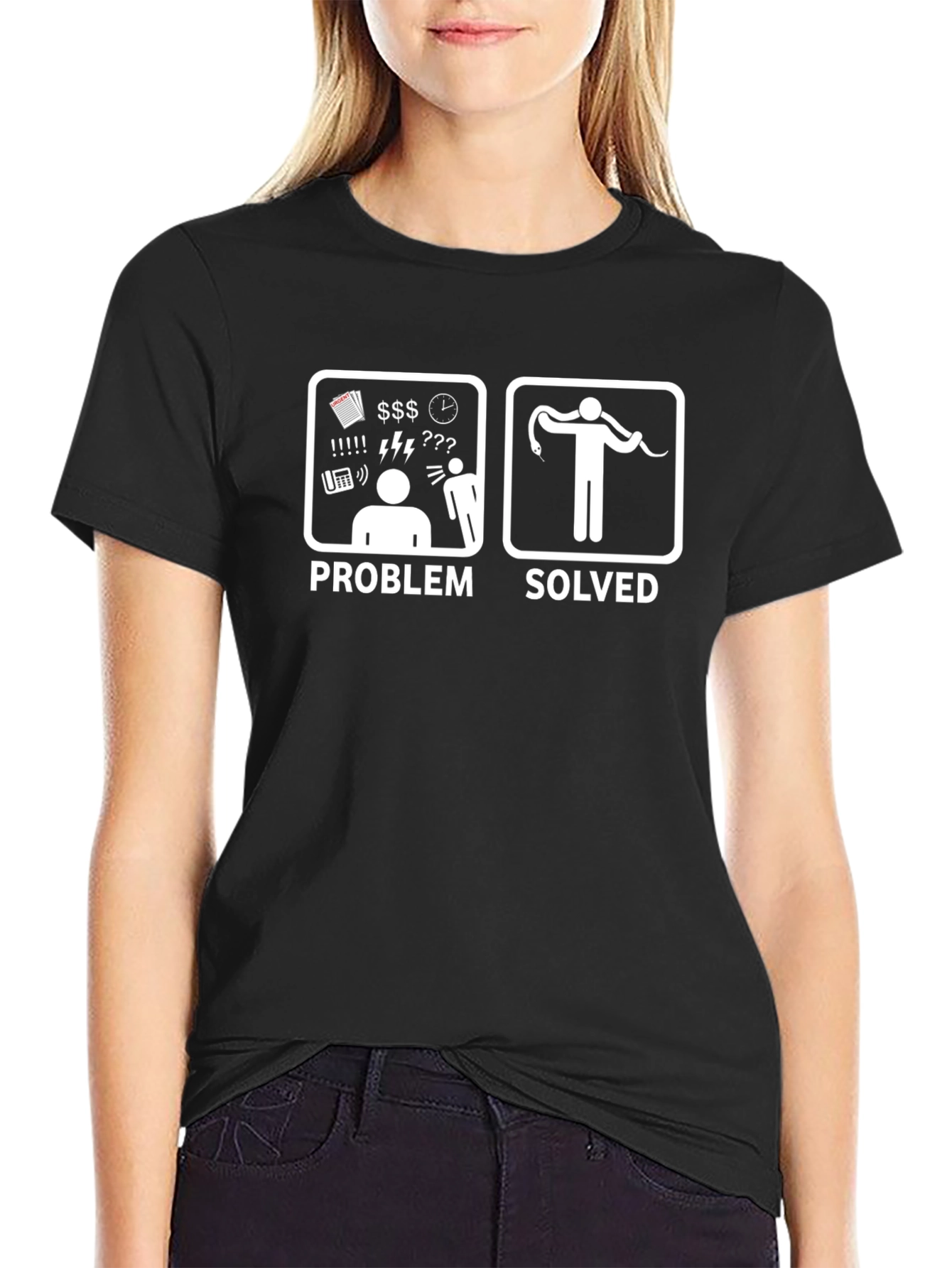 Problem Solved Snake Lover T-Shirt