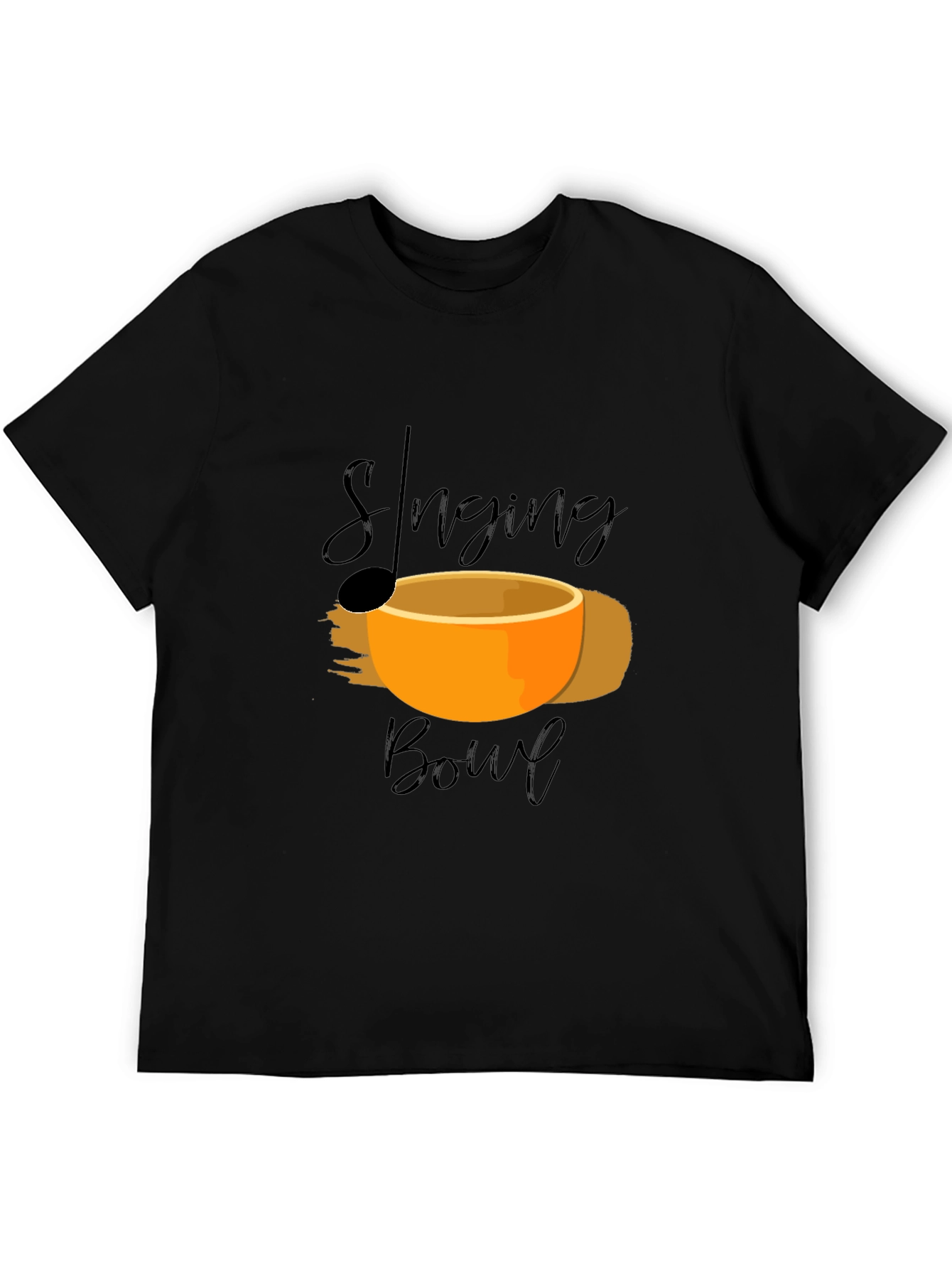 Singing Bowl Graphic Tee -  Relaxation Meditation Shirt