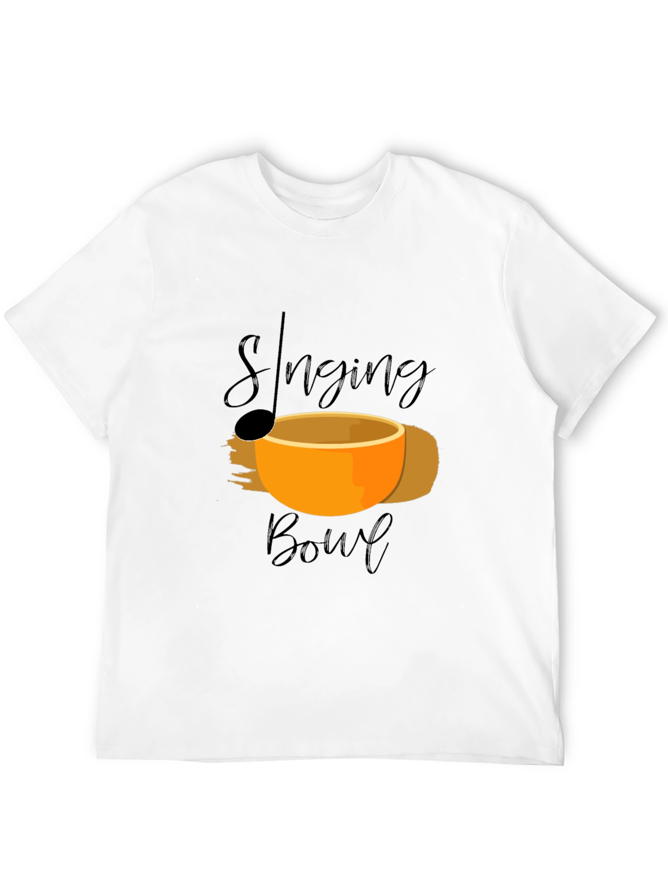 Singing Bowl Graphic Tee -  Relaxation Meditation Shirt