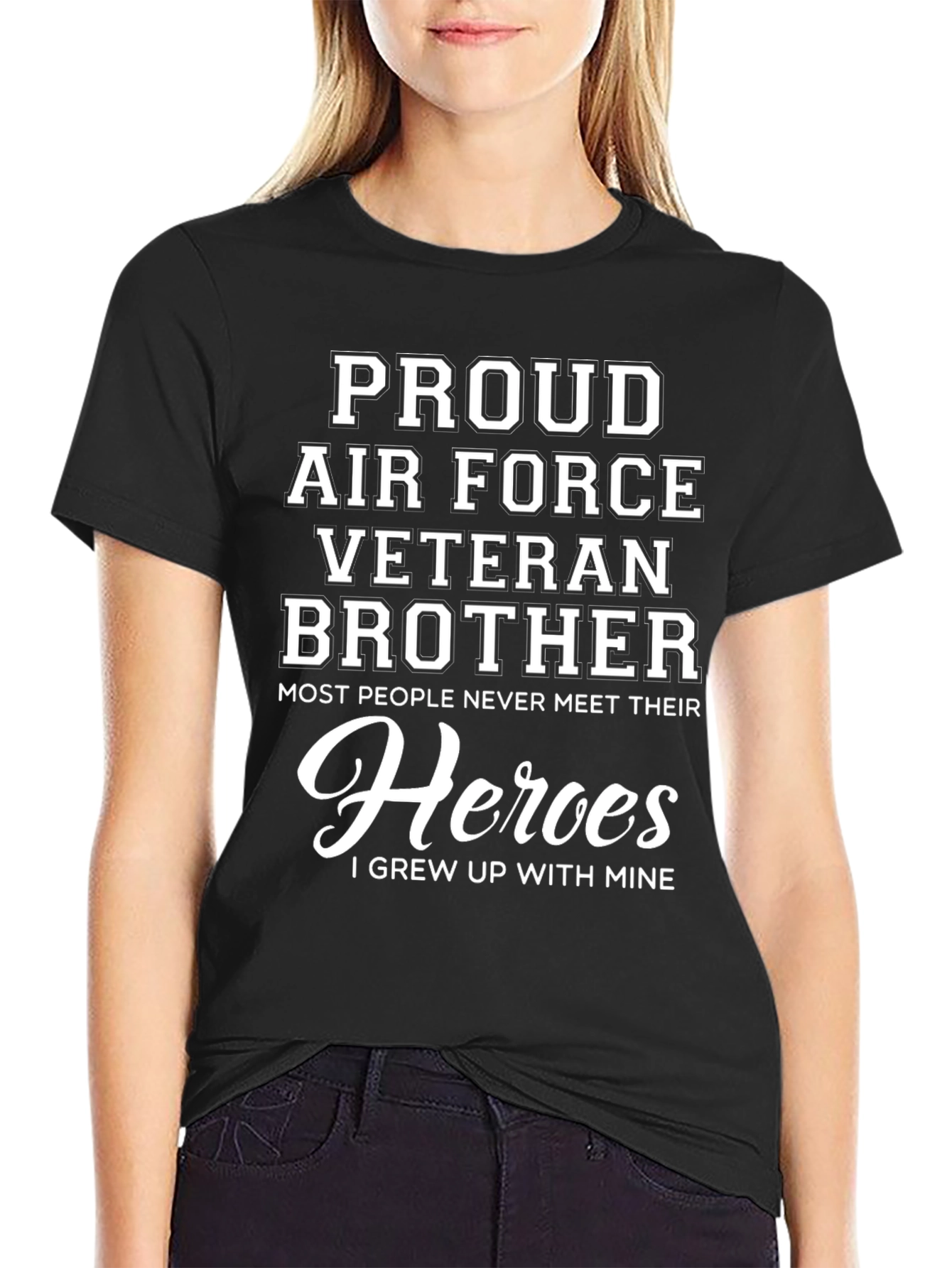 Proud Air Force Veteran Brother T-Shirt