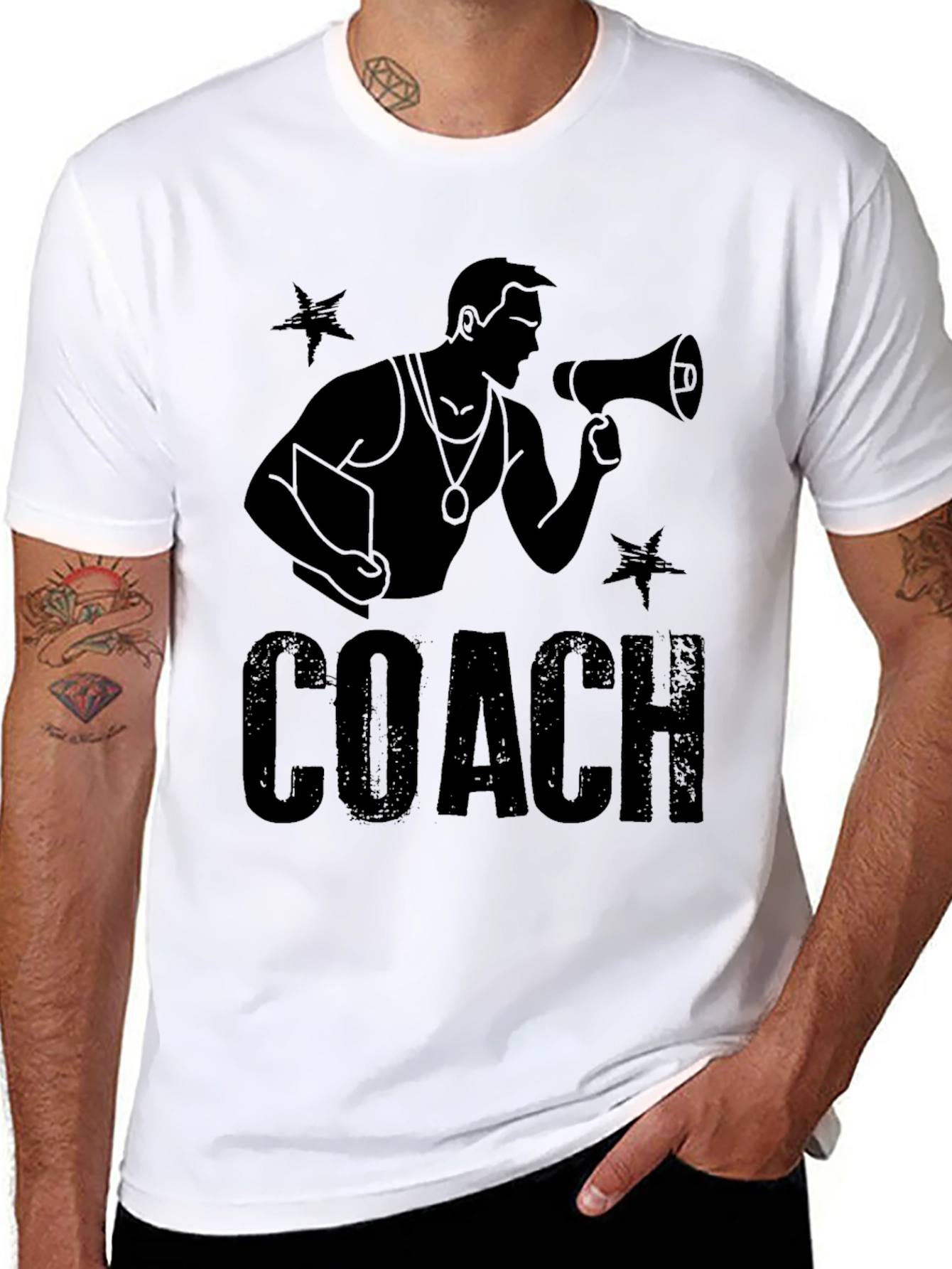Coach Graphic Tee - Motivational T-Shirt