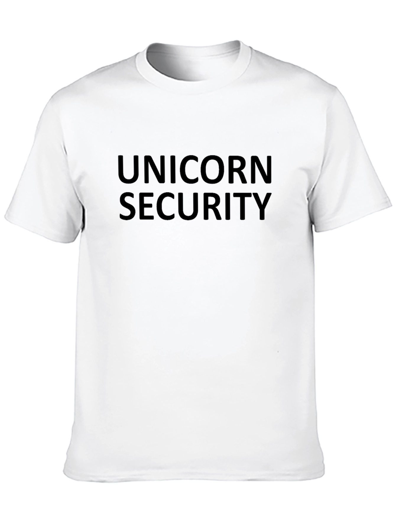 Unicorn Security Crewneck T-Shirt
