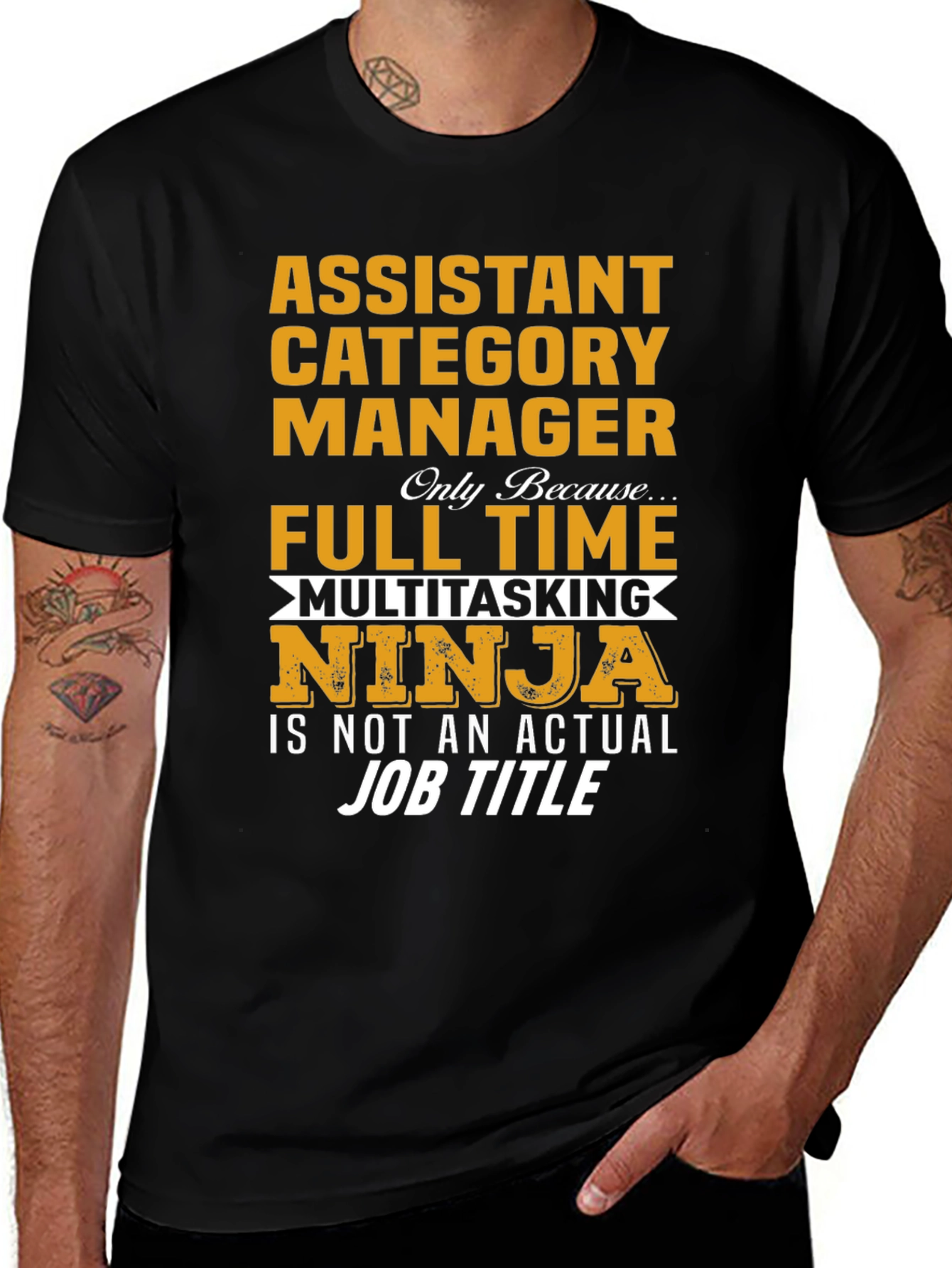 Assistant Category Manager Ninja T-Shirt