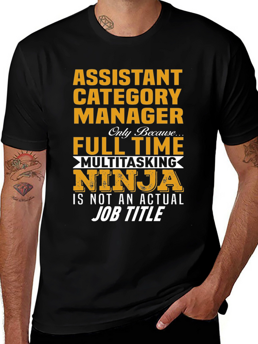 Assistant Category Manager Ninja T-Shirt