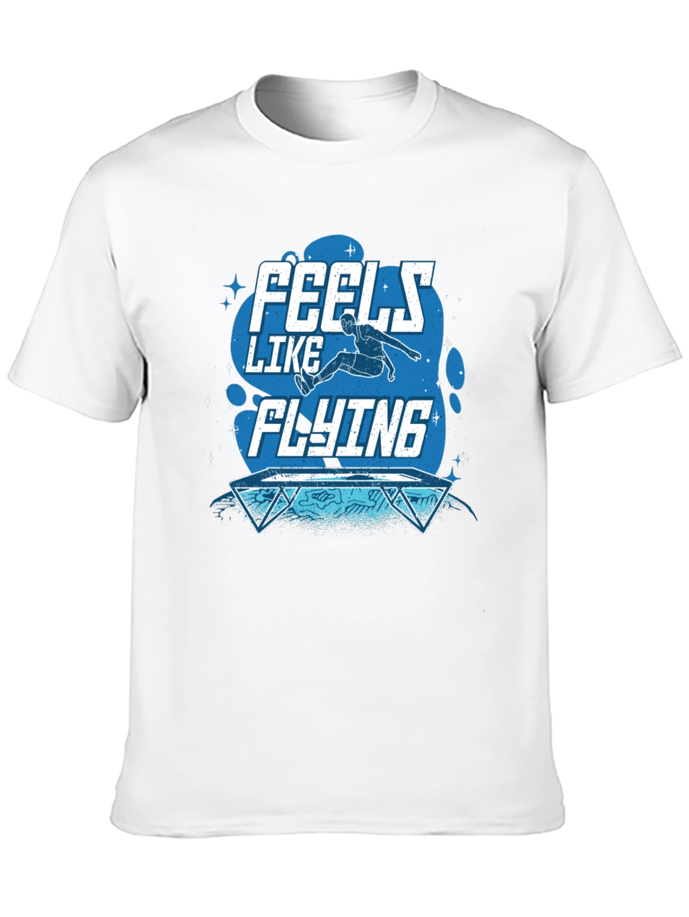 Feels Like Flying Graphic Tee - Black T-Shirt