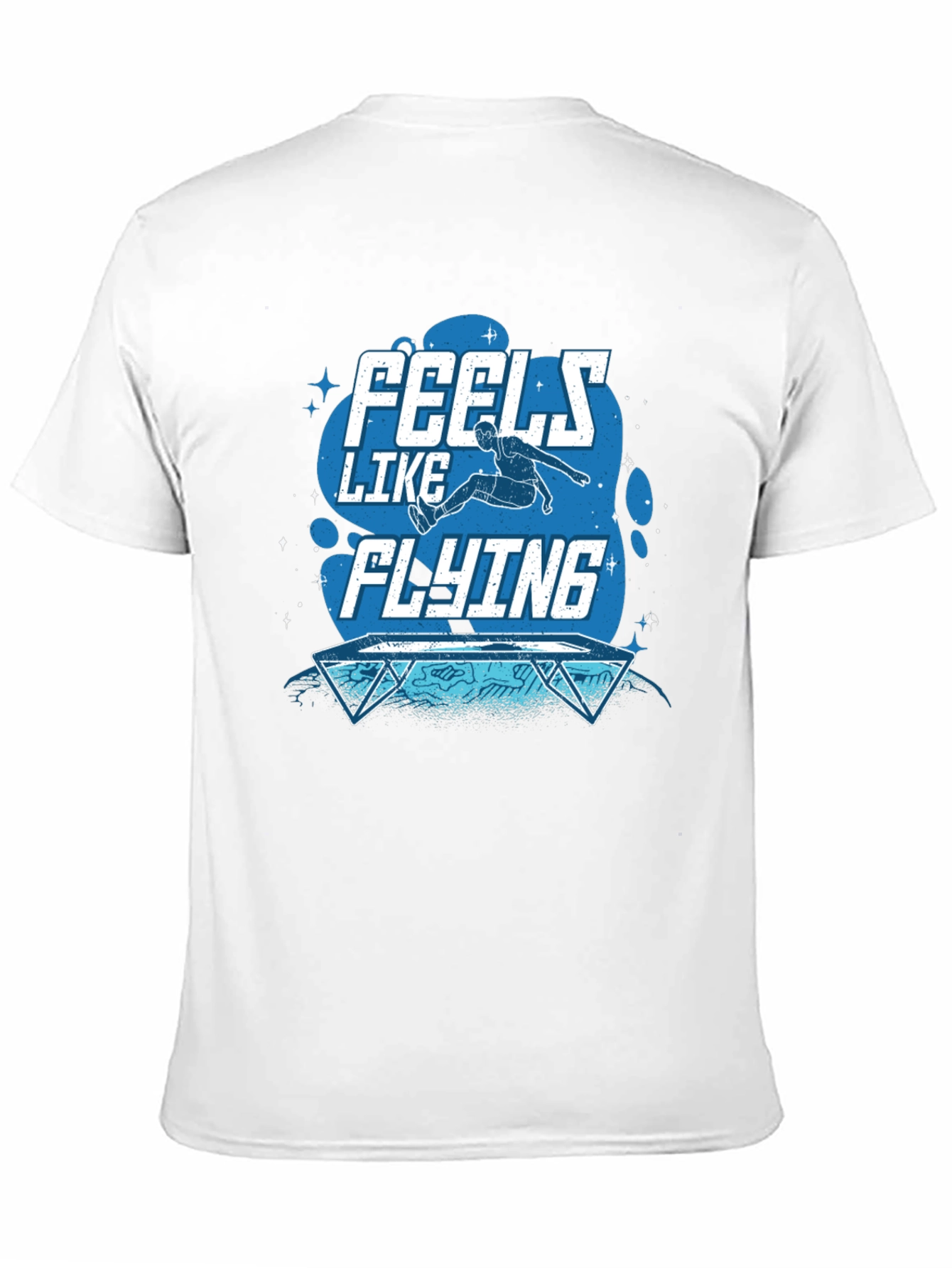Feels Like Flying Graphic Tee - Black T-Shirt