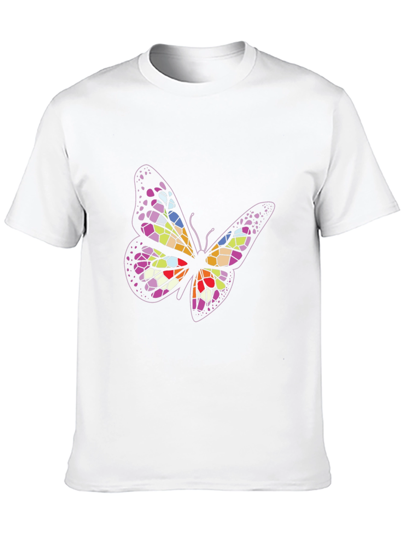 Butterfly Graphic Tee - Black Unisex T-Shirt