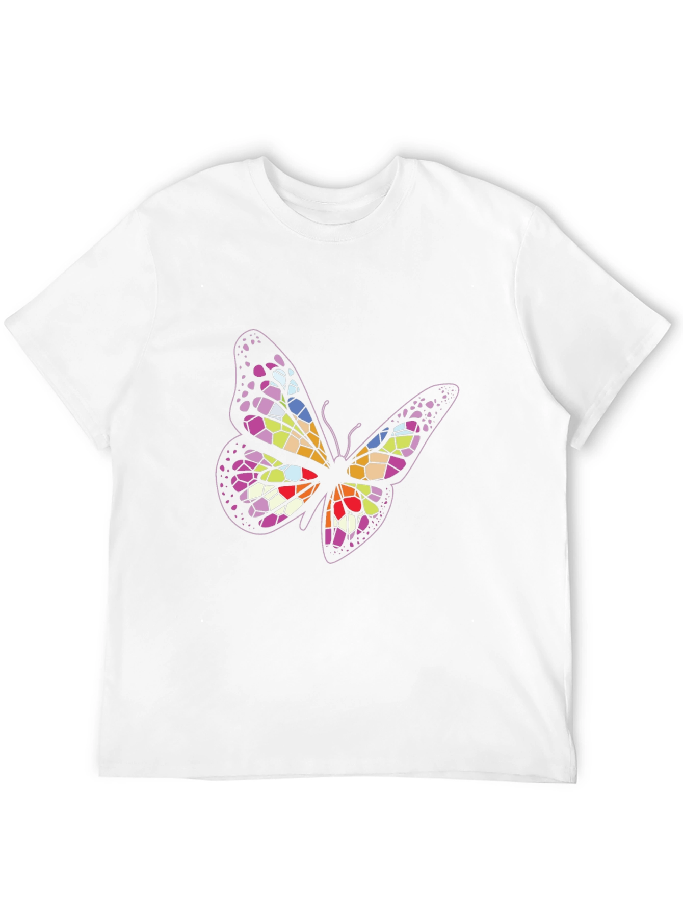 Butterfly Graphic Tee - Black Unisex T-Shirt