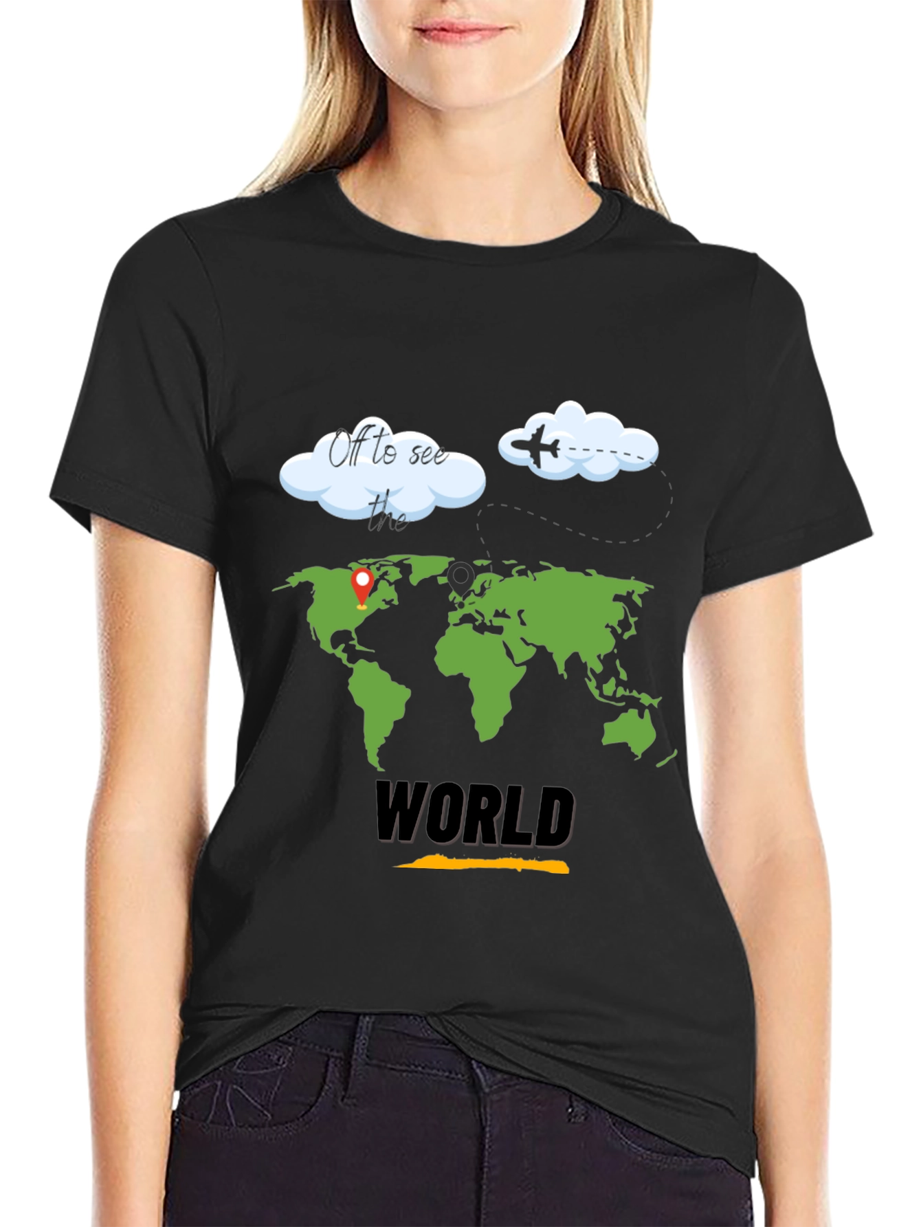 World Travel T-Shirt - Adventure Awaits!