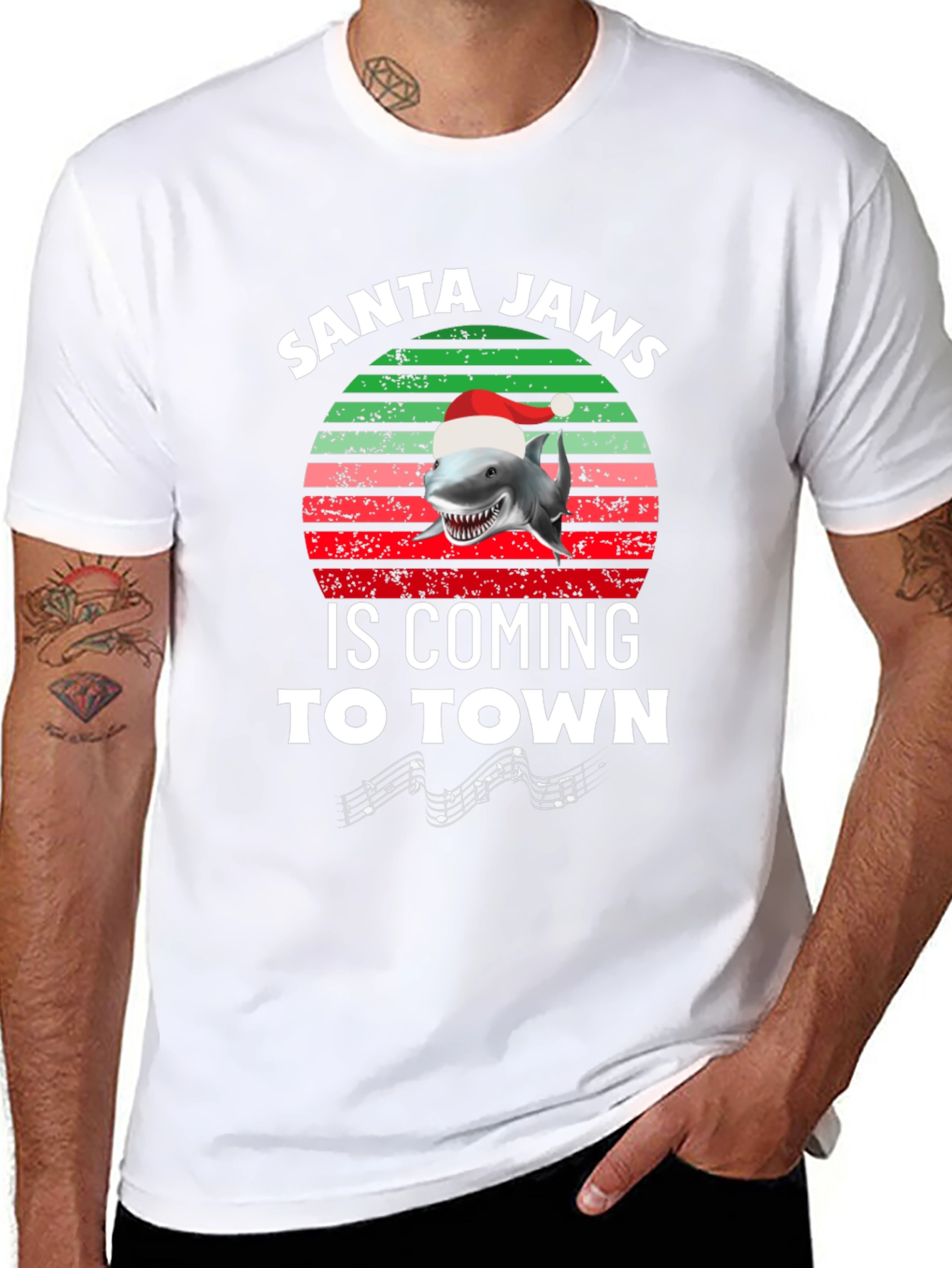 Santa Jaws T-Shirt